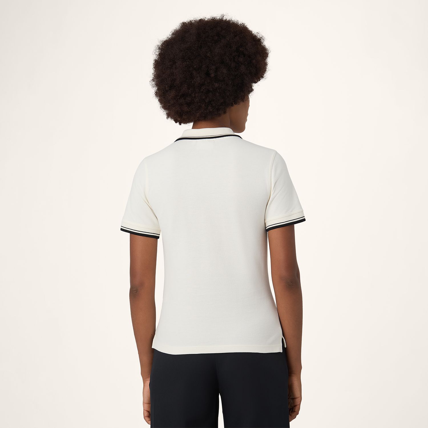 Fila BIELLA slim tipped polo shirt Bild 2