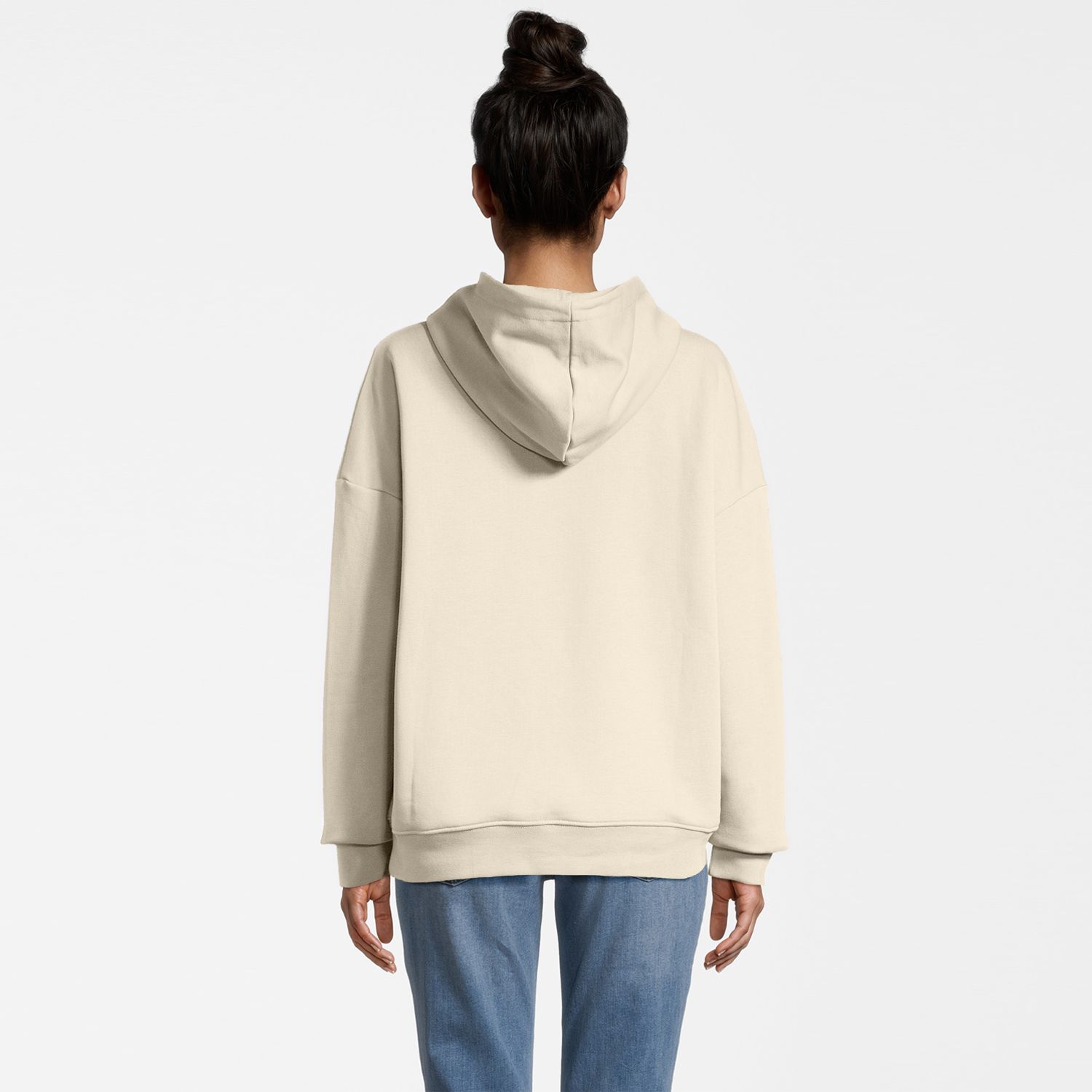 Fila Bitz Loose Fit Hoody antique white antique white FILA