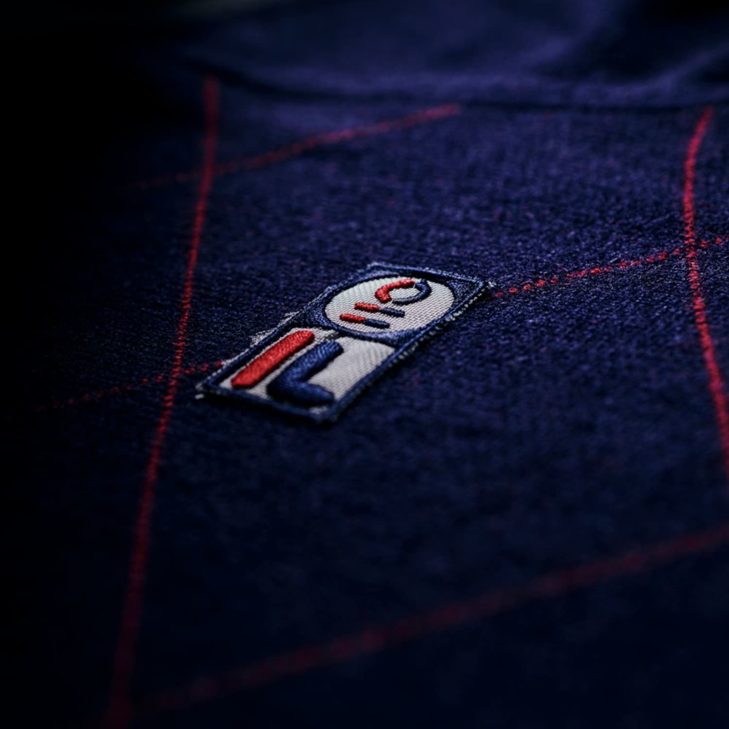 Fila Cashmere Argyle Mock Turtle Neck Sweater Bild 2