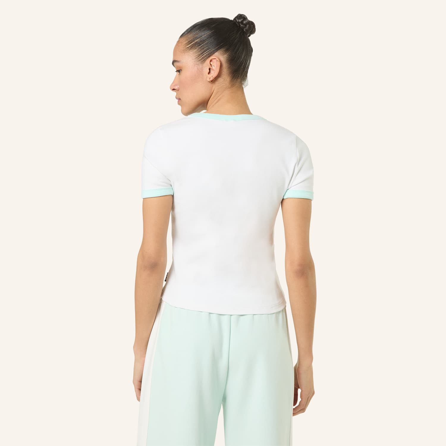 Fila CERCINA slim logo ringer baby tee Bild 2