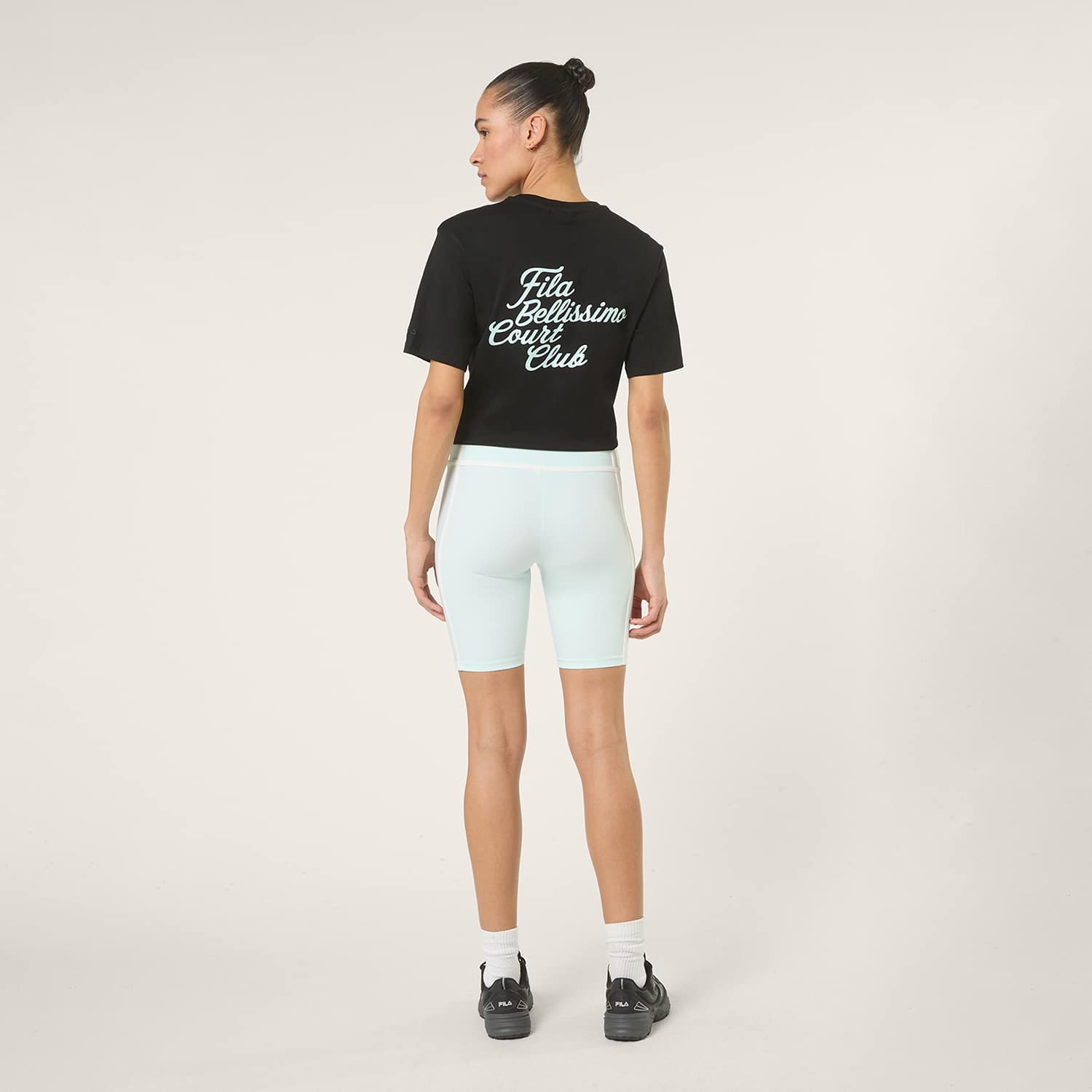 Fila CONFINI slim contrast tape shorts Bild 2