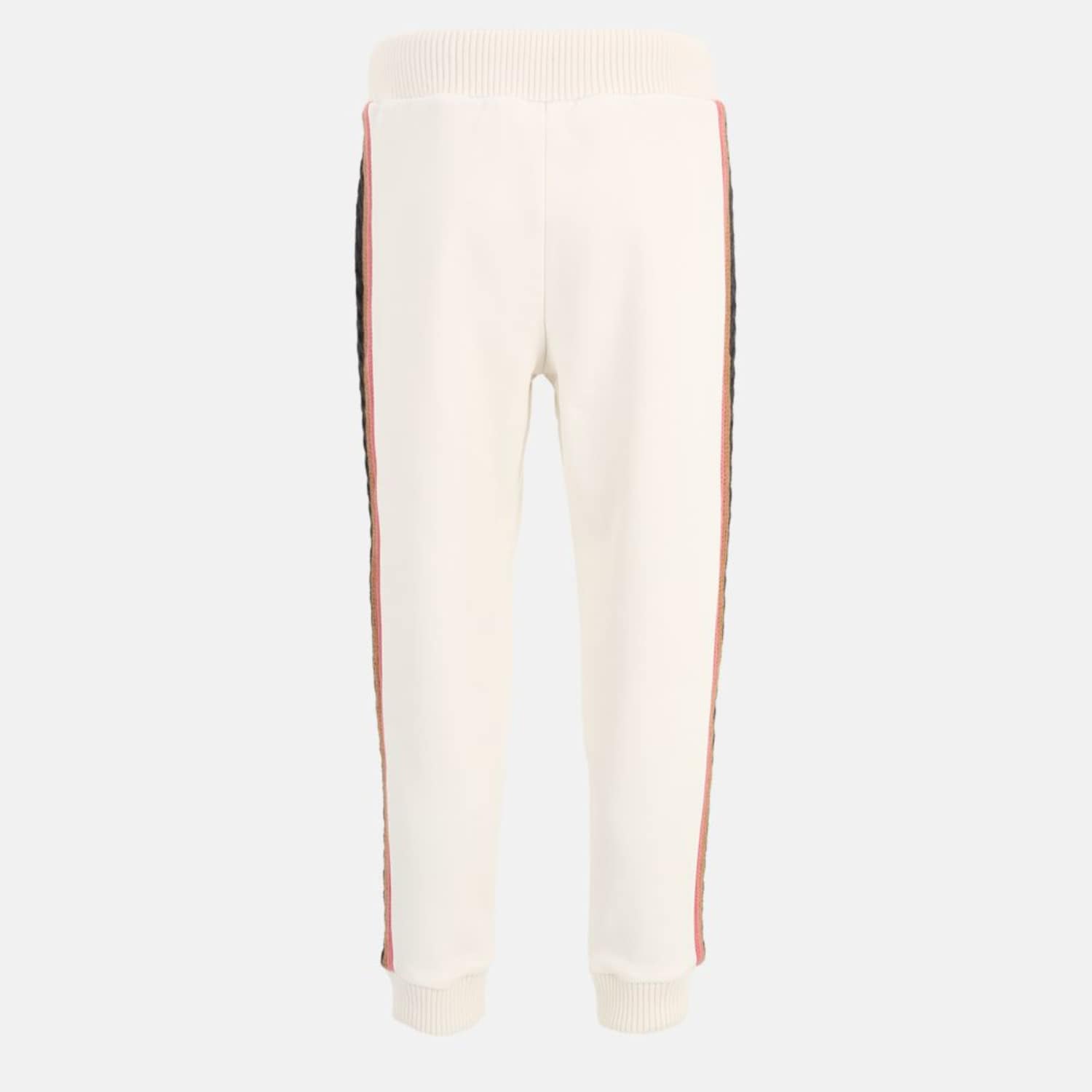 Fila Cuffed sweatpants with braid detail white-multicolor Bild 2