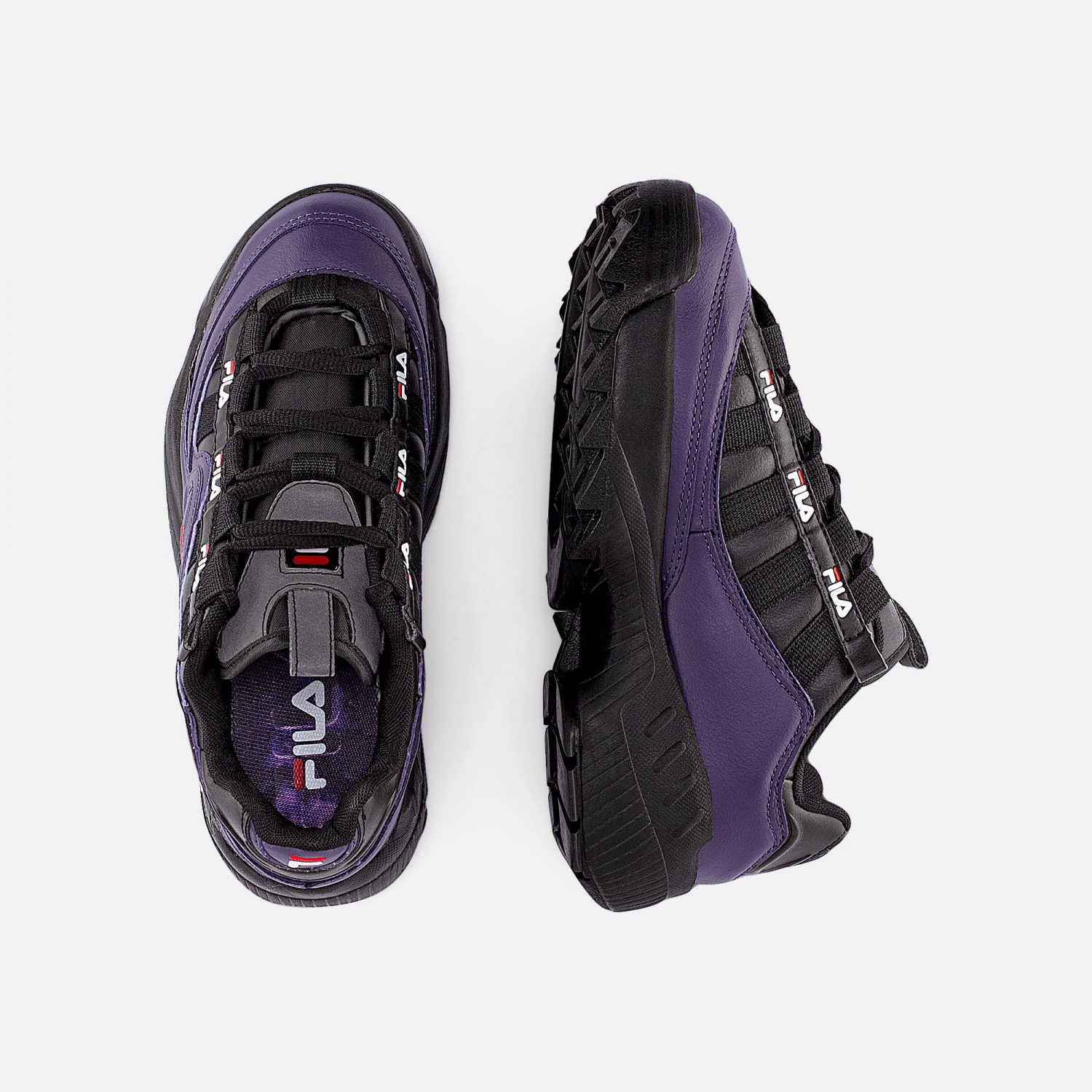 basket fila violet