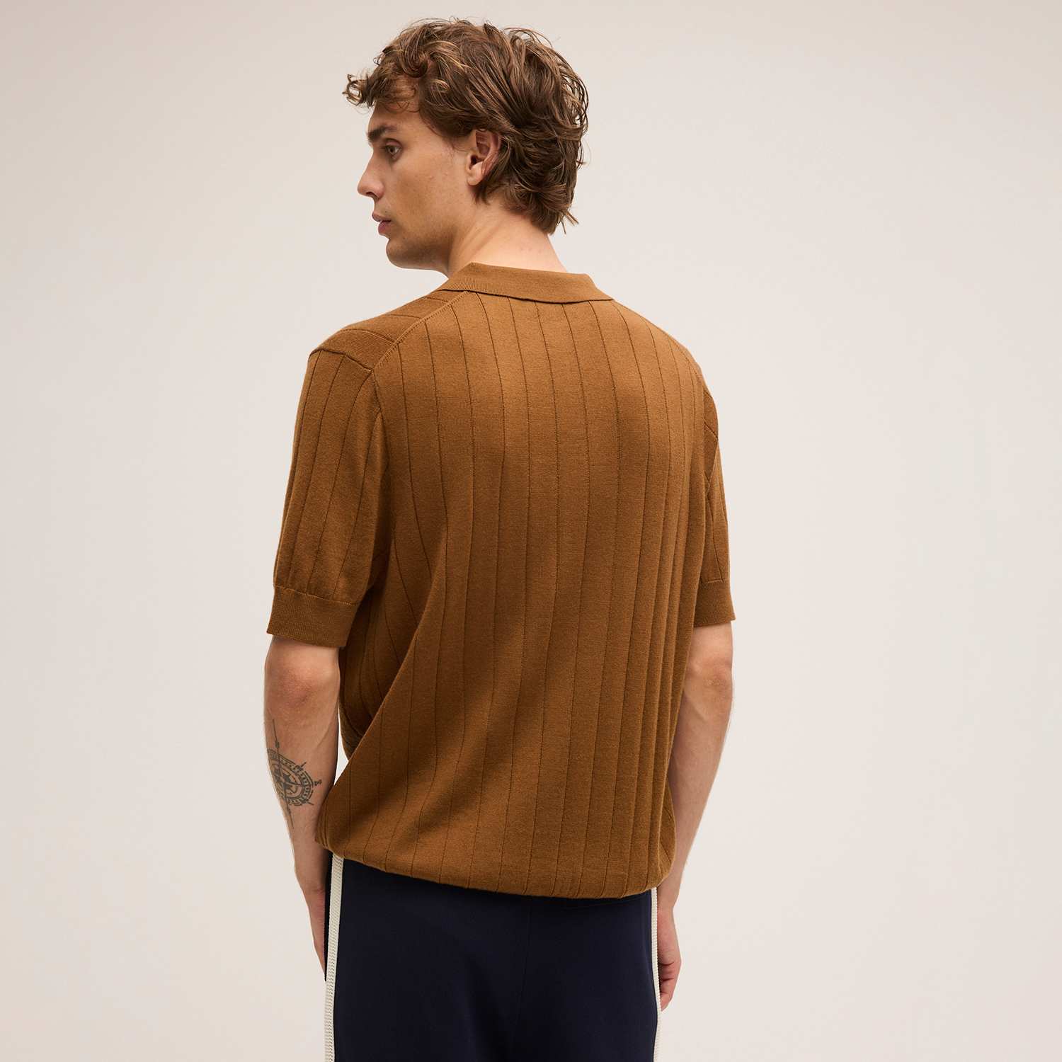 Fila DANTA regular merino knit polo shirt Bild 2
