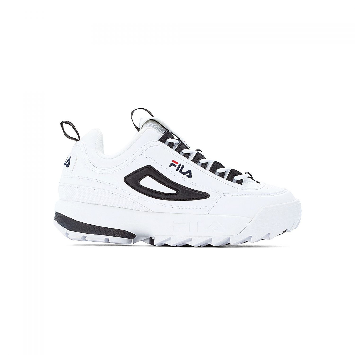 fila black and white disruptor