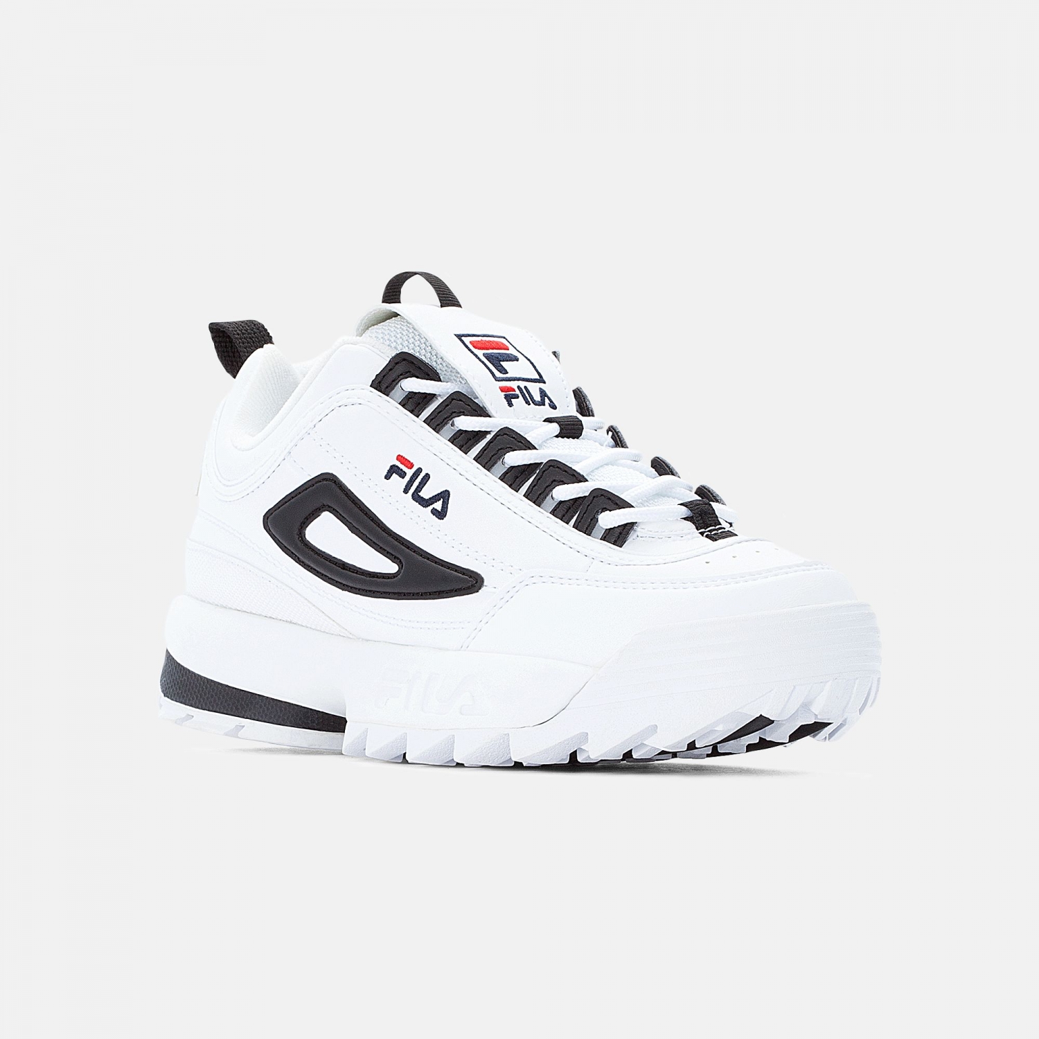 fila disruptor mens black