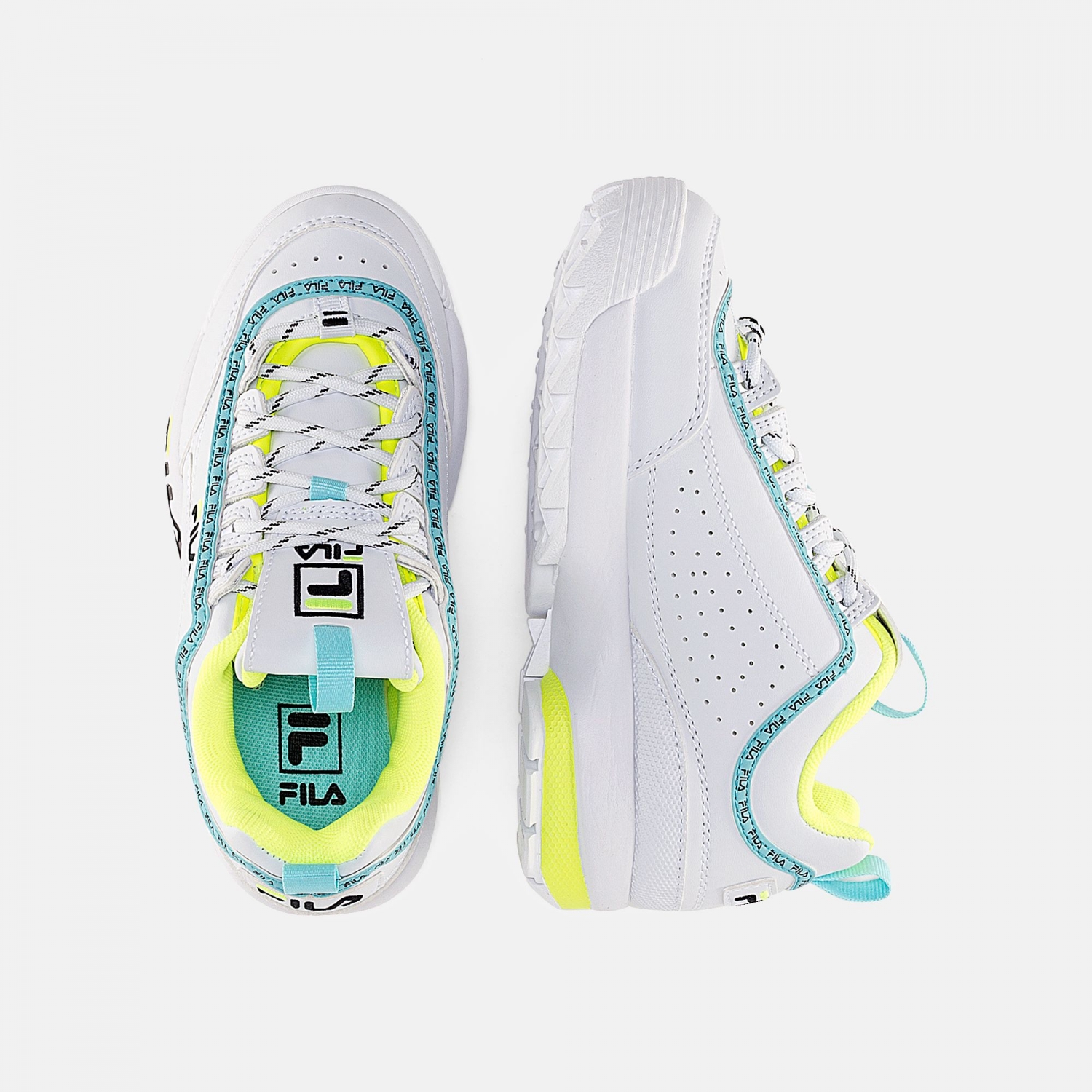 fila disruptor pink and white junior