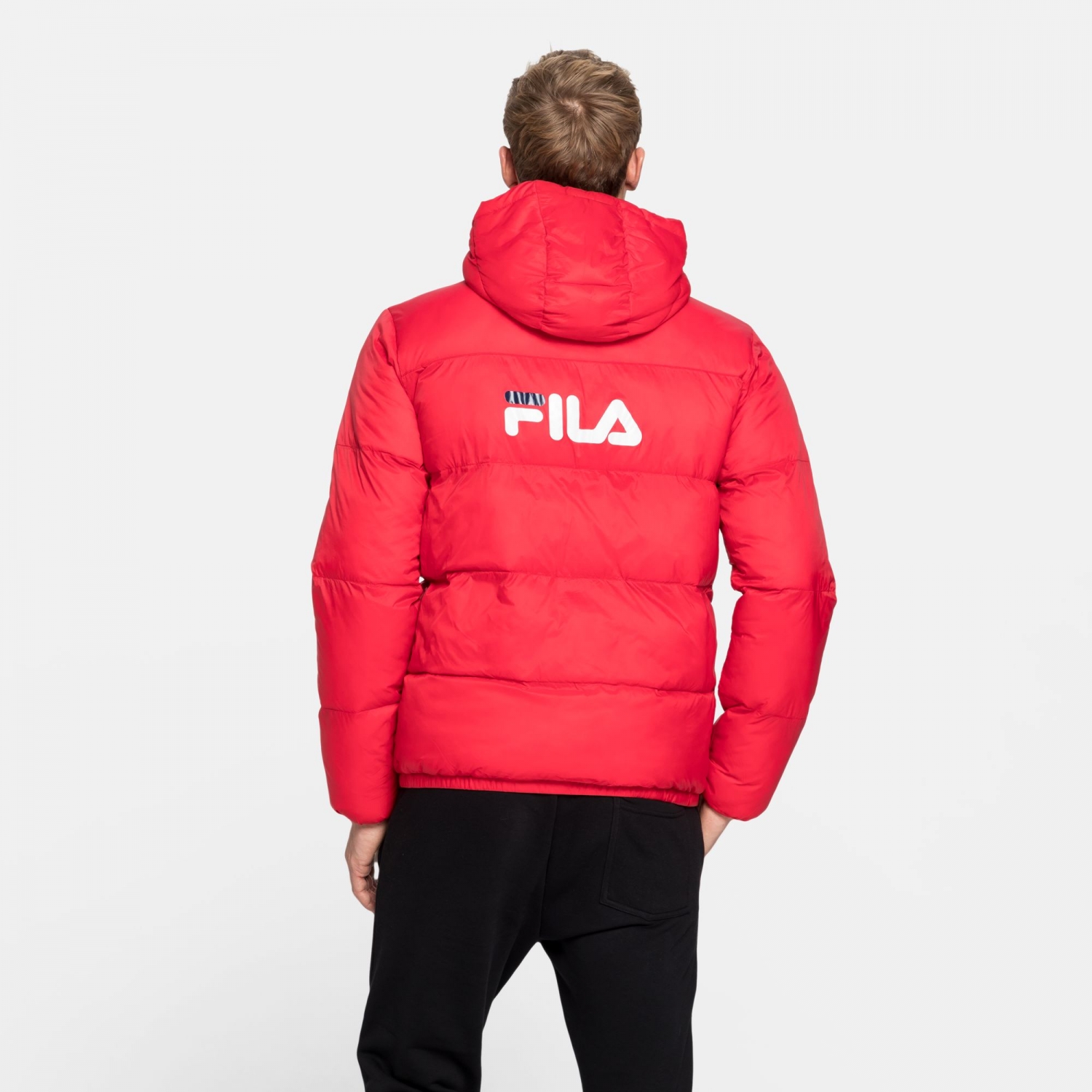 Fila Floyd Puff Hood Jacket red FILA Official