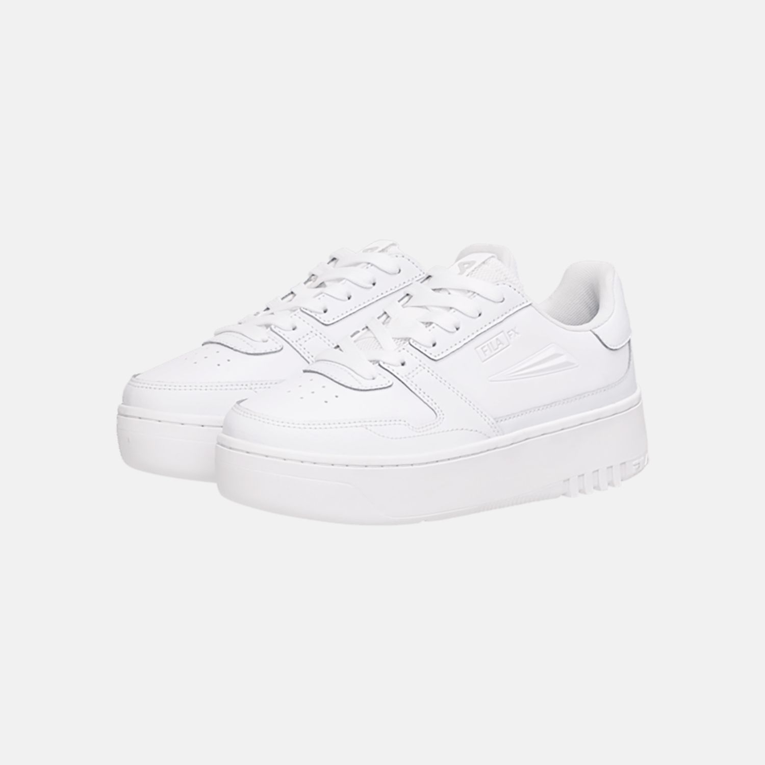 White platform fila hot sale