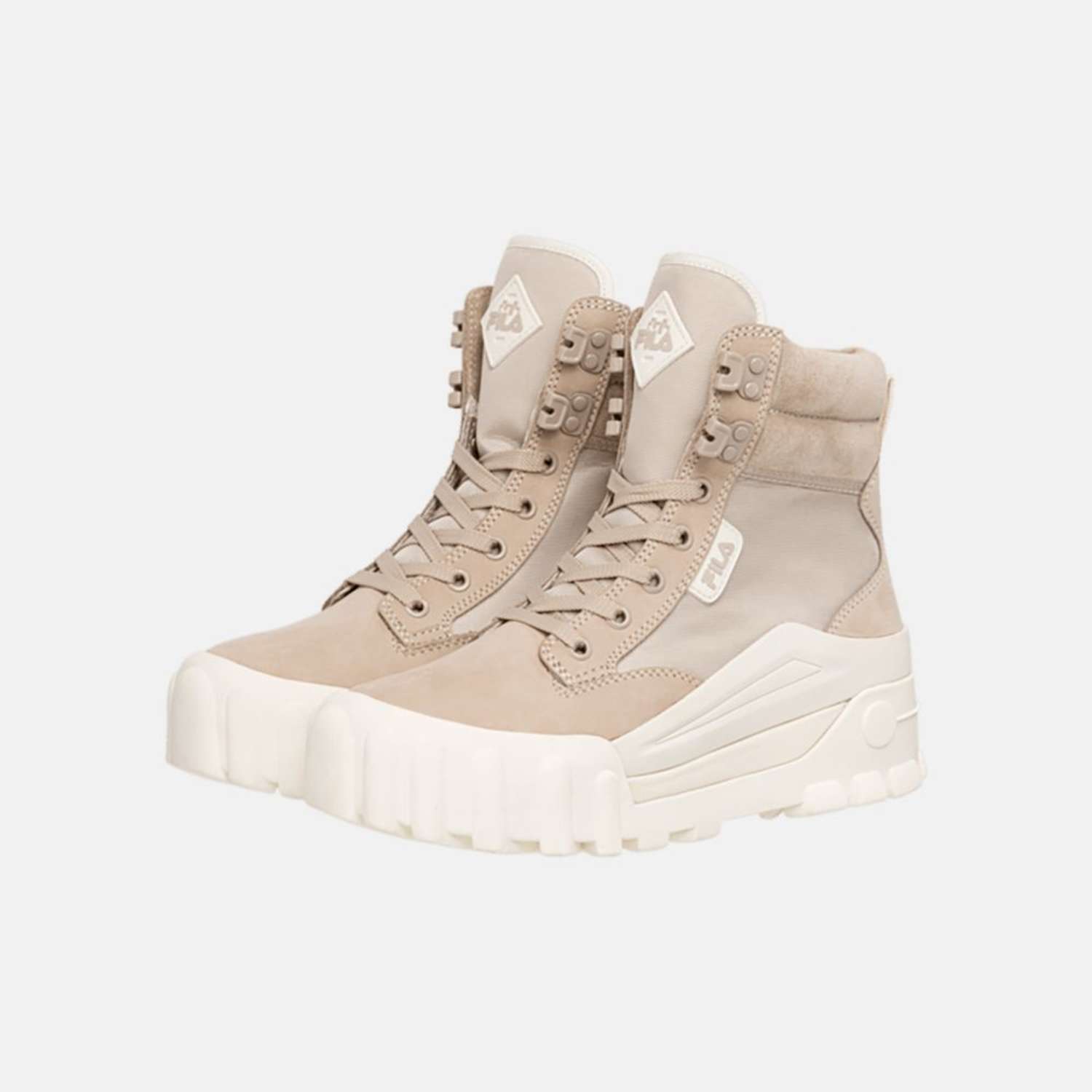 Fila Grungelution Mid Wmn feather-gray-marshmallow Bild 2