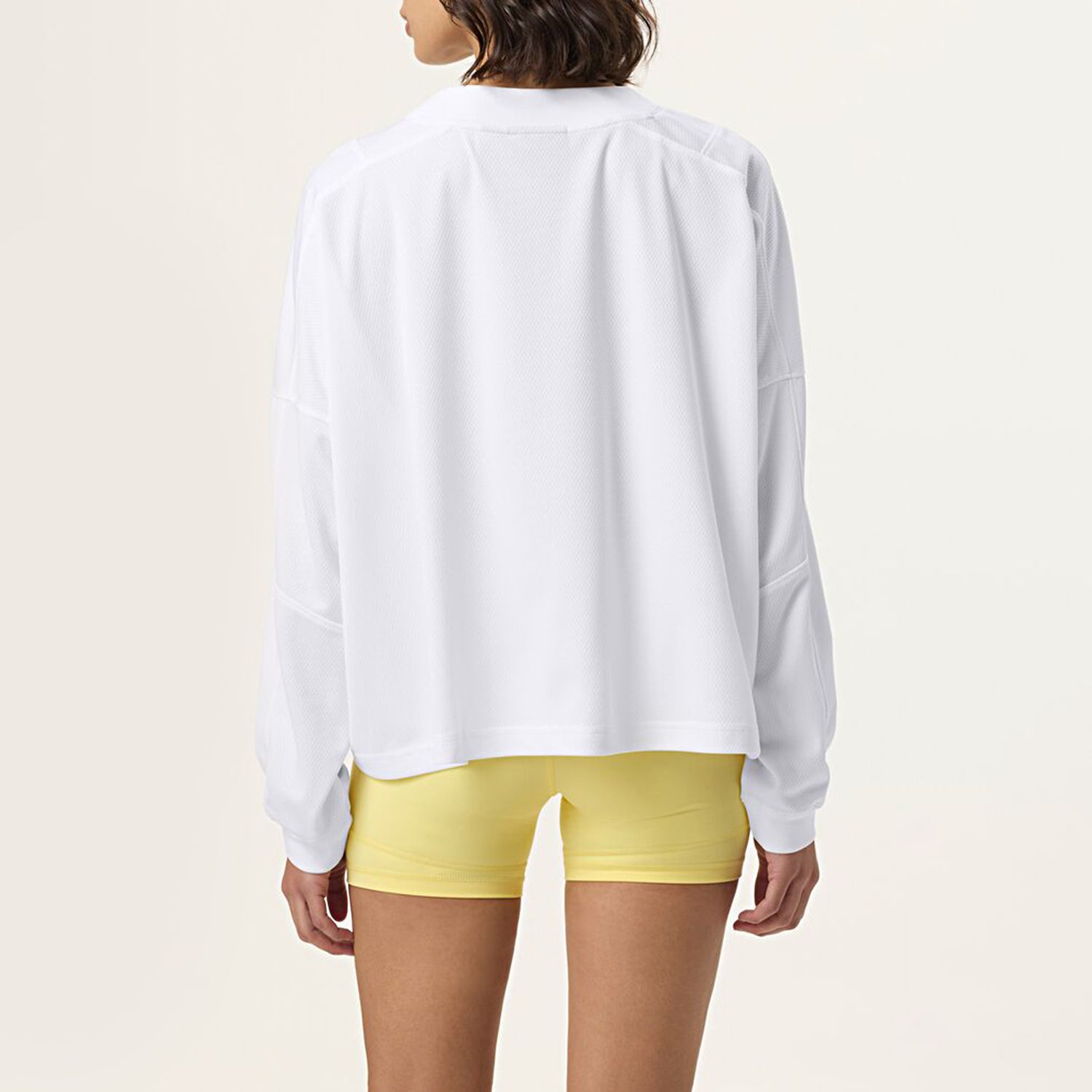 Fila HAILEY BIEBER SPORTS SHIRT WHITE / POPCORN Bild 2