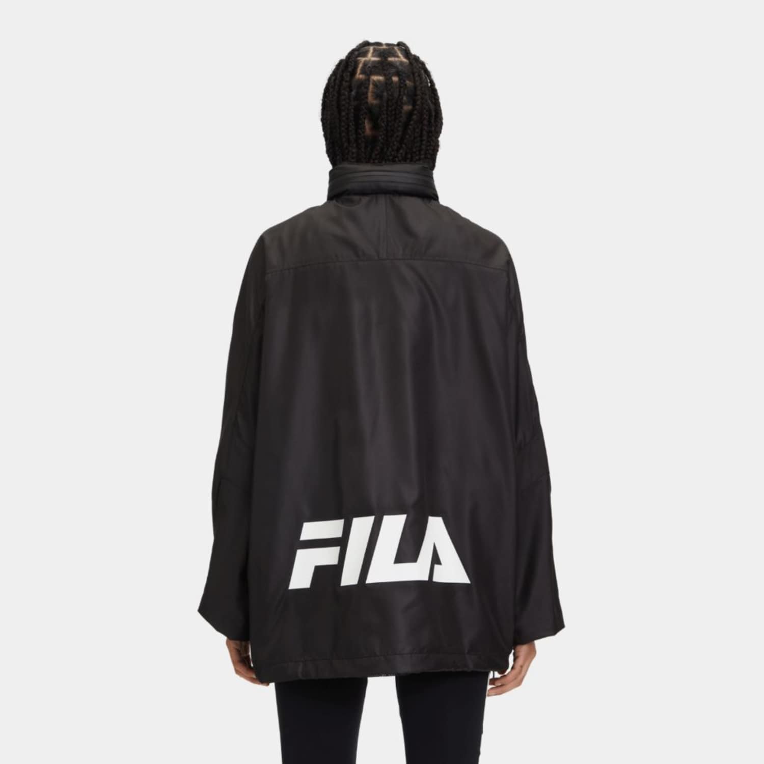 Fila K-way with seam details and logo on the back black Bild 2