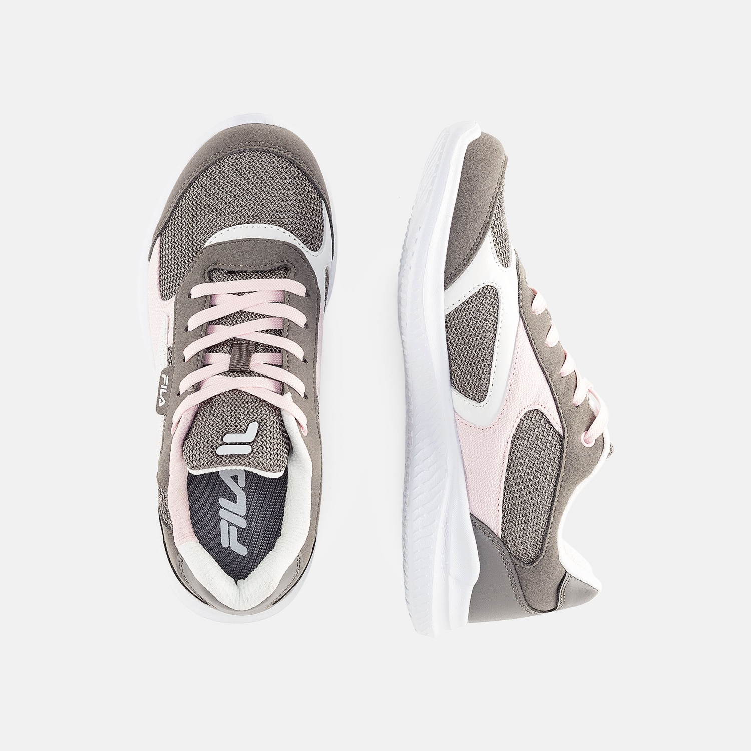 Fila Kids Forcer 1 Girls grey-pink Bild 2