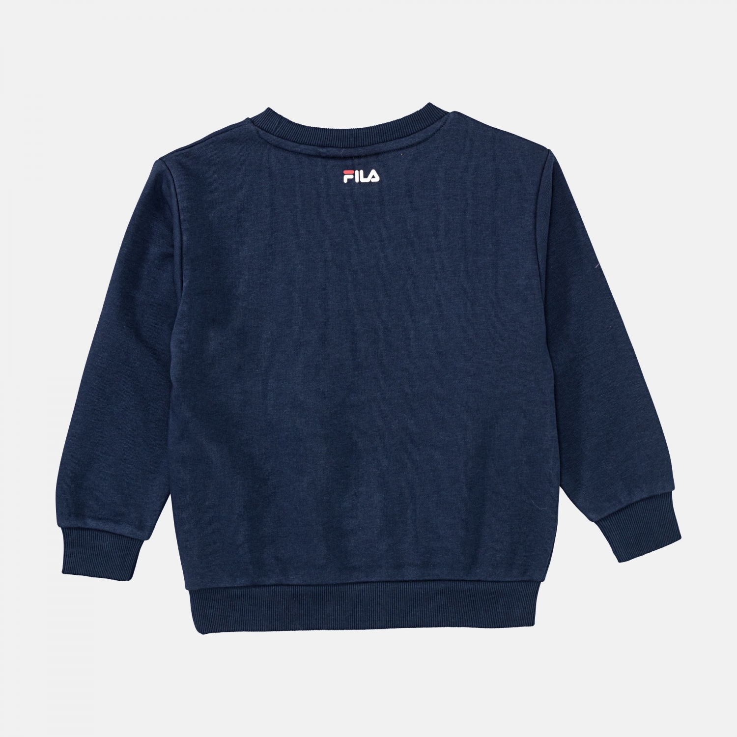 Fila Kids Unisex Carl Blocked Crew black-iris-red Bild 2