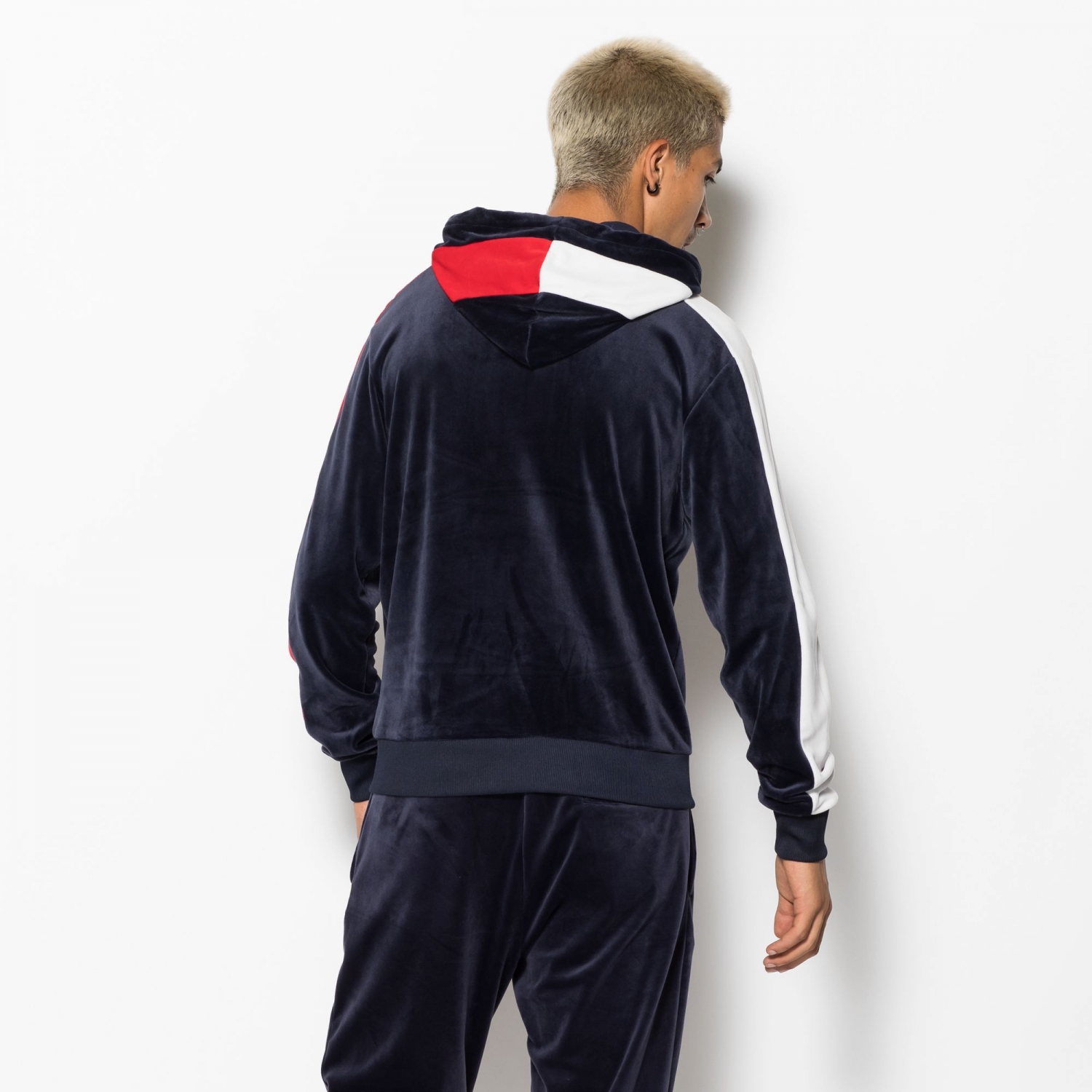 Fila King Velour FZ Track jacket blue FILA Official