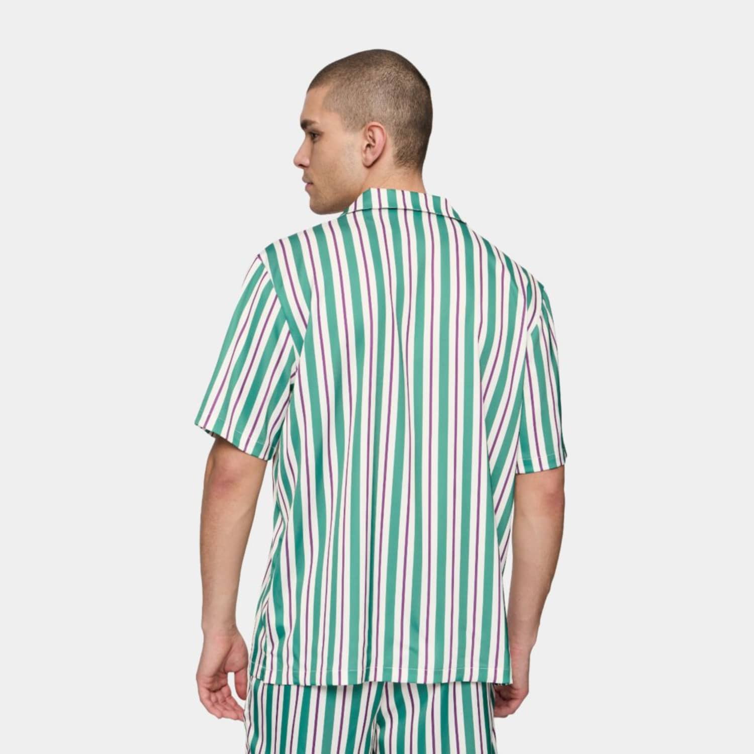 Fila LASTRO striped oversized satin shirt Bild 2