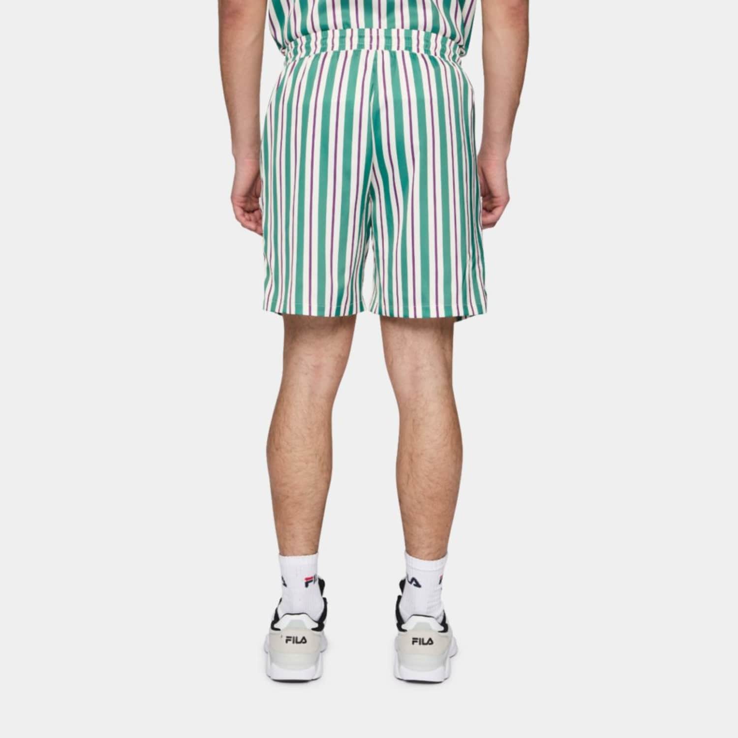 Fila LASTRO striped satin shorts Bild 2