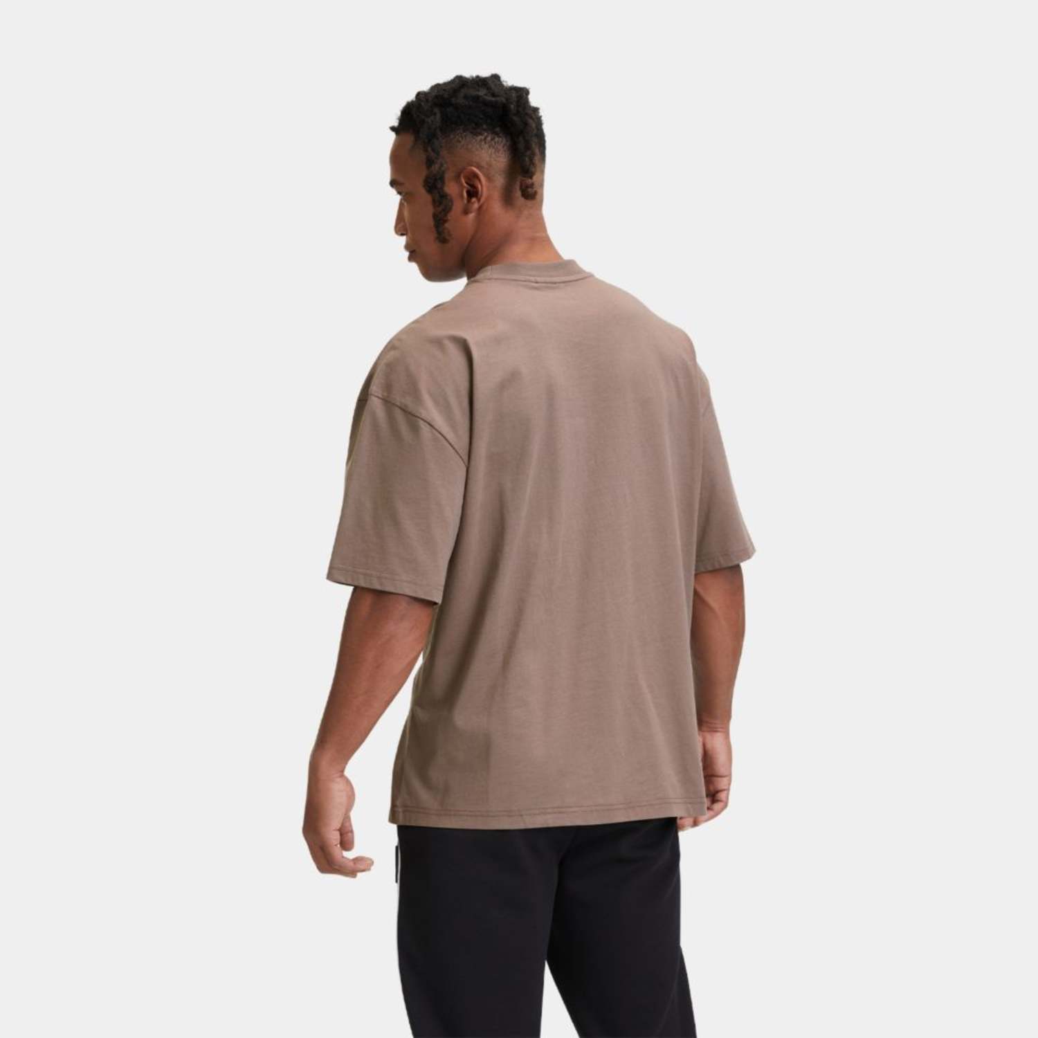 Fila LEMOORE oversized logo tee Taupe Bild 2