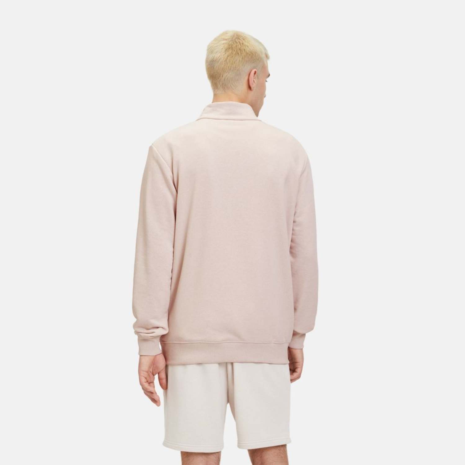 Fila LISBON graphic half-zip sweater oatmeal melange Bild 2