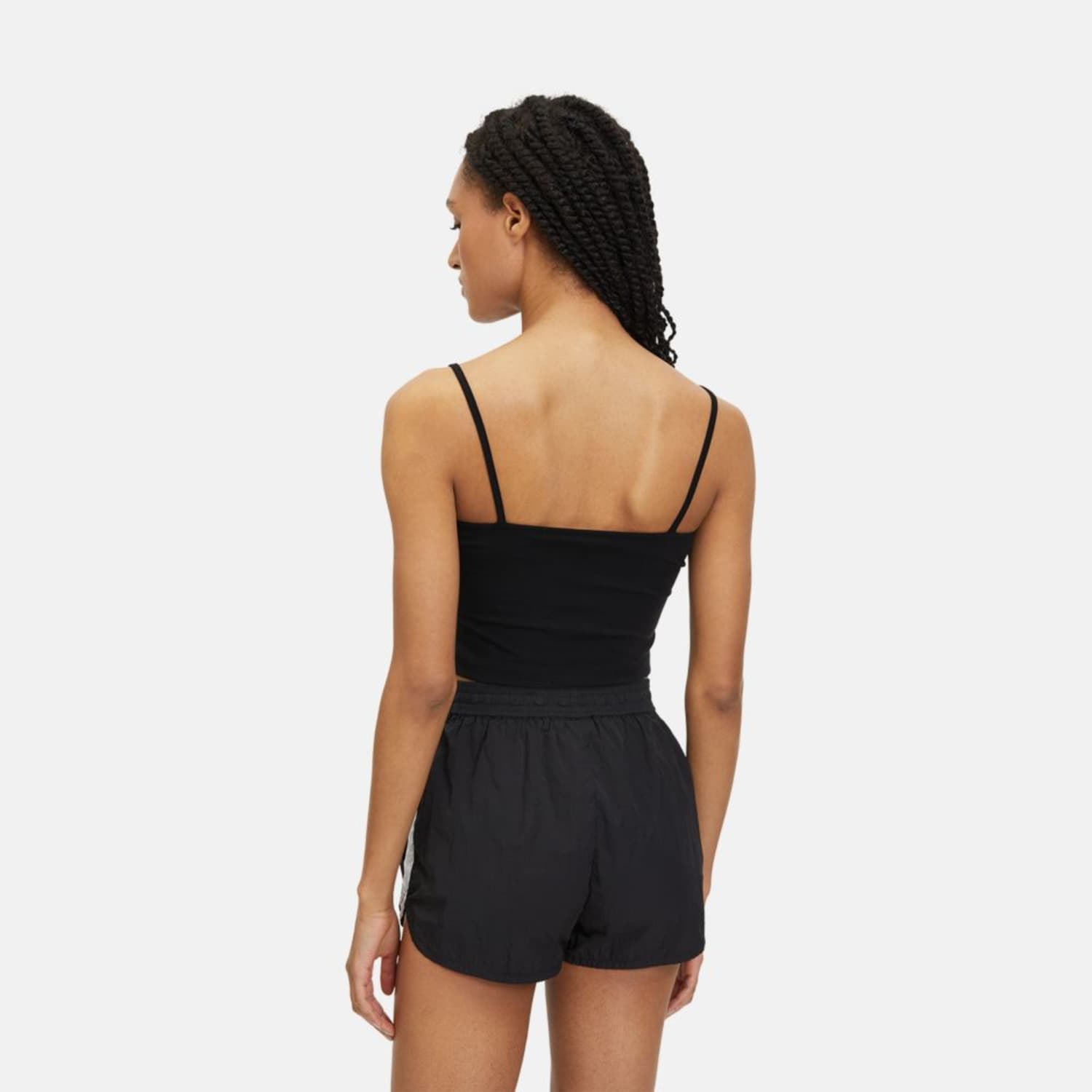 Fila LONI cropped spaghetti top black Bild 2