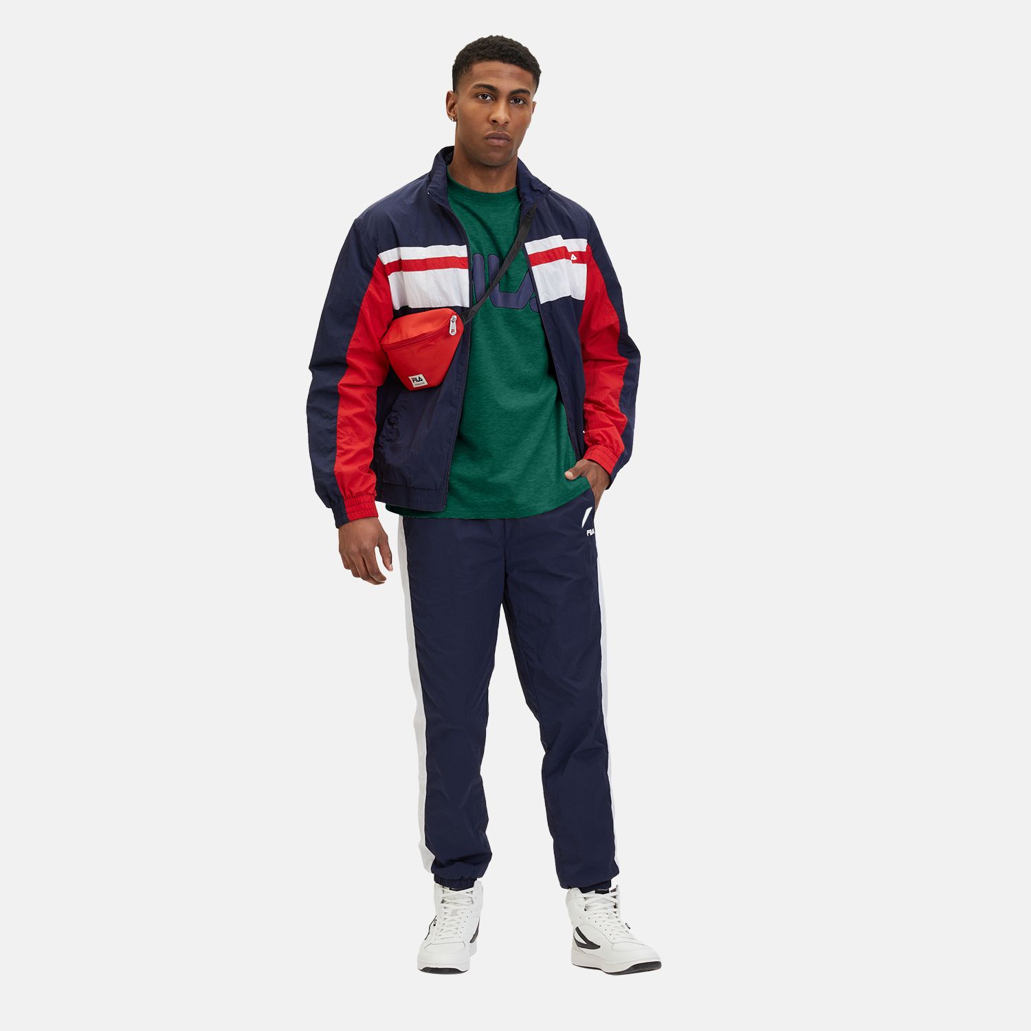 Fila LOWELL oversized logo tee aventurine Bild 2