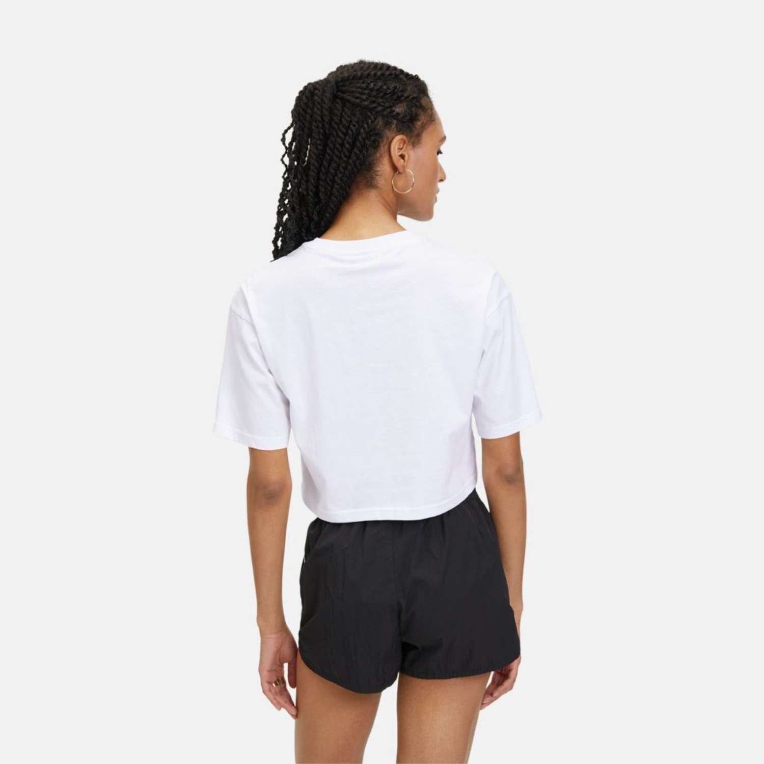 Fila LUCENA cropped graphic tee bright white Bild 2