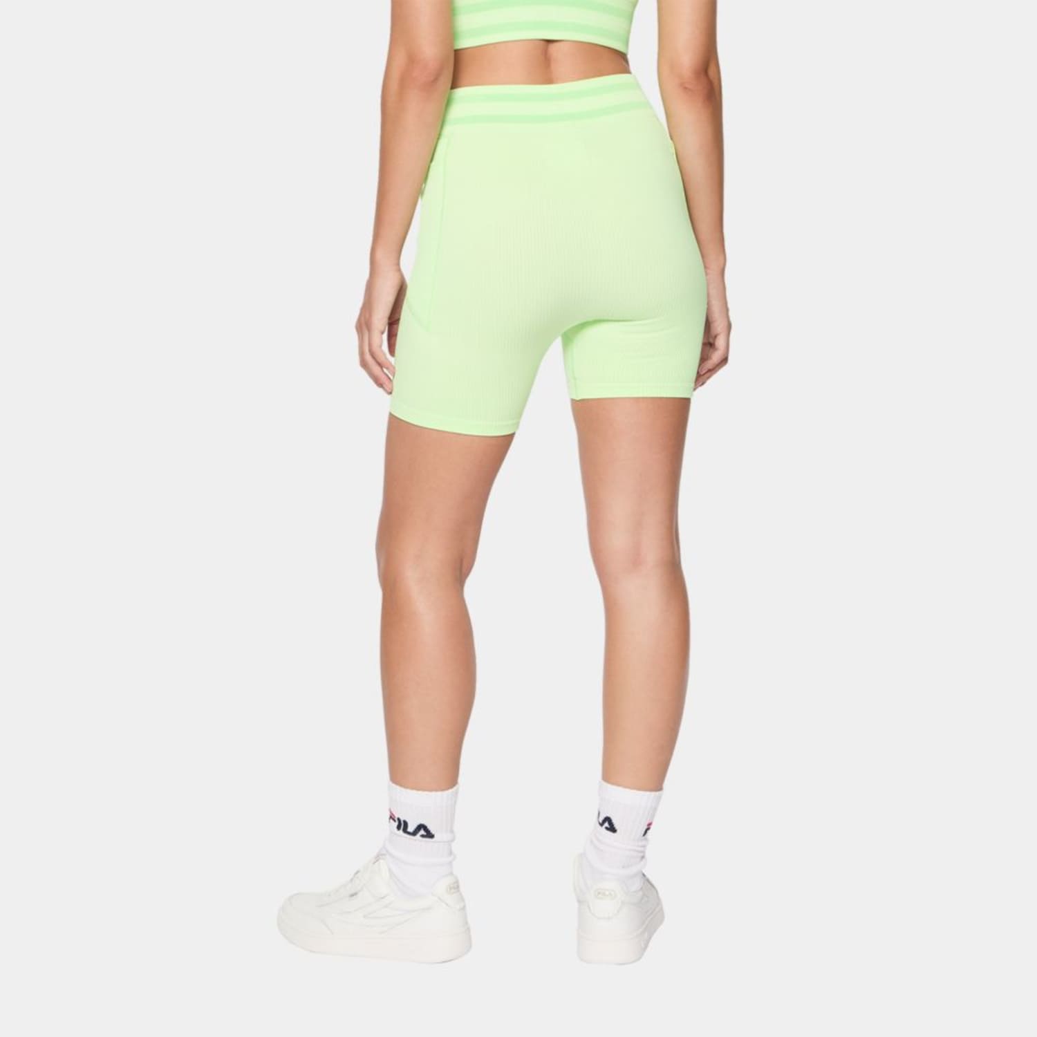 Fila LUCKY ACE SEAMLESS BIKE SHORT Green Bild 2