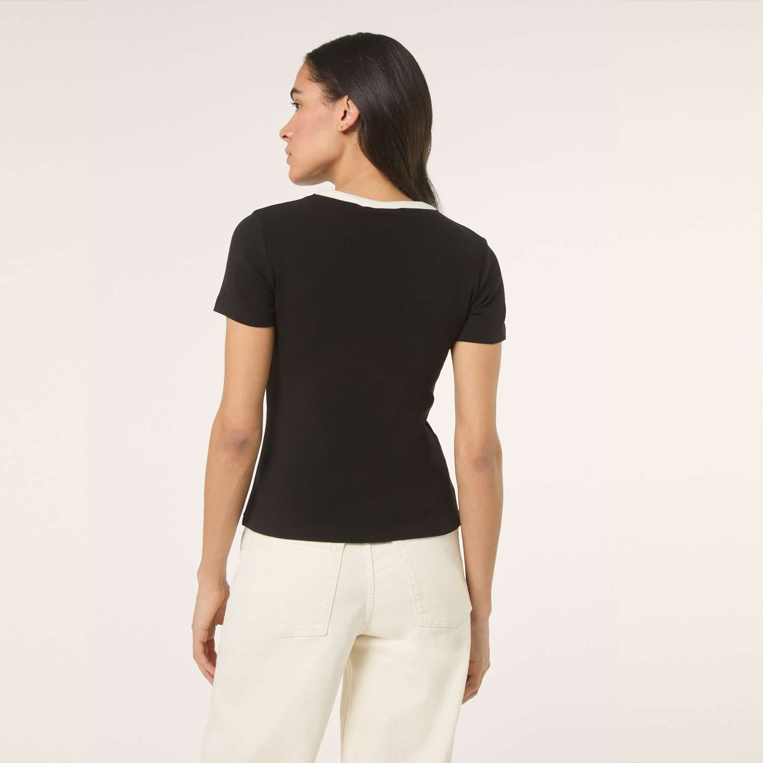 Fila MONTEBENI slim logo rib t-shirt Bild 2