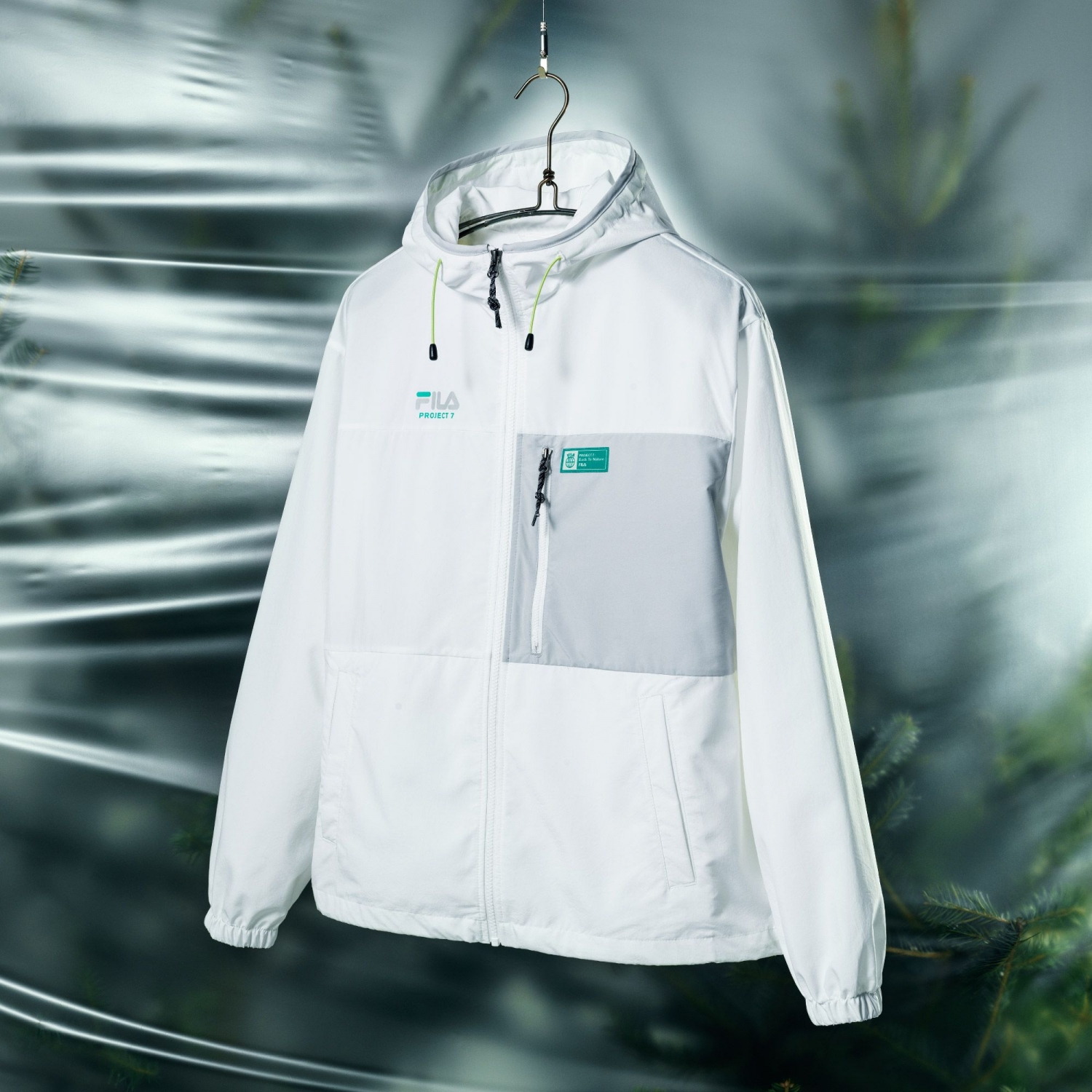 Fila Project 7 Packable Anorak Offwhite Off White Fila Official