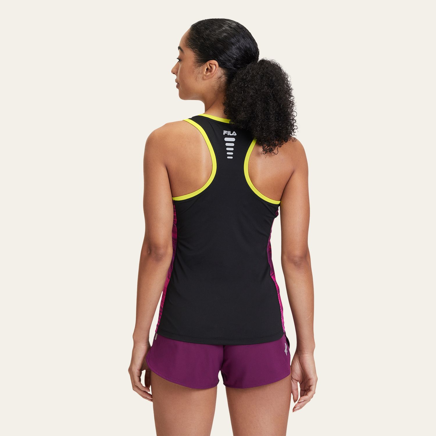 Fila RANICA running tank Pink Glo.Black Bild 2