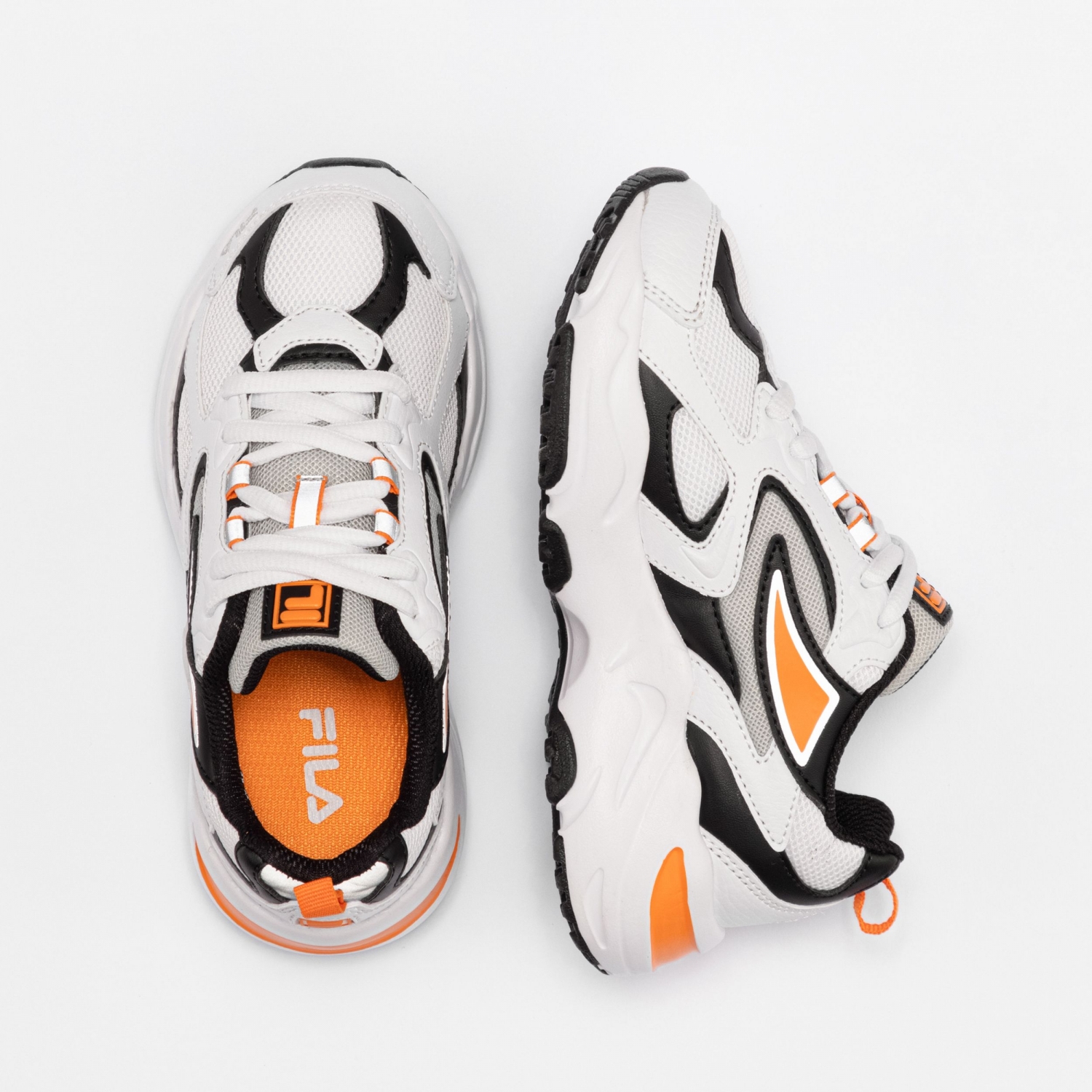 Fila Ray Tracer Kids white-tangelo Bild 2