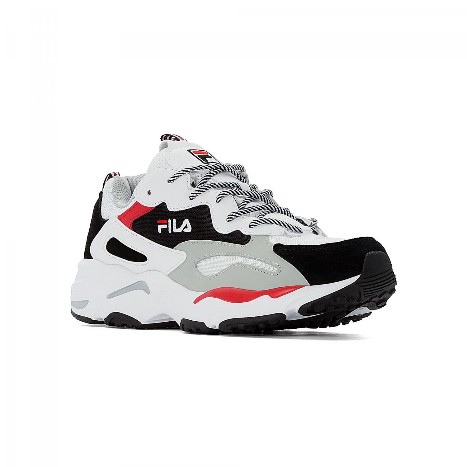 Fila Ray Tracer Men white-black-red - red | FILA Official