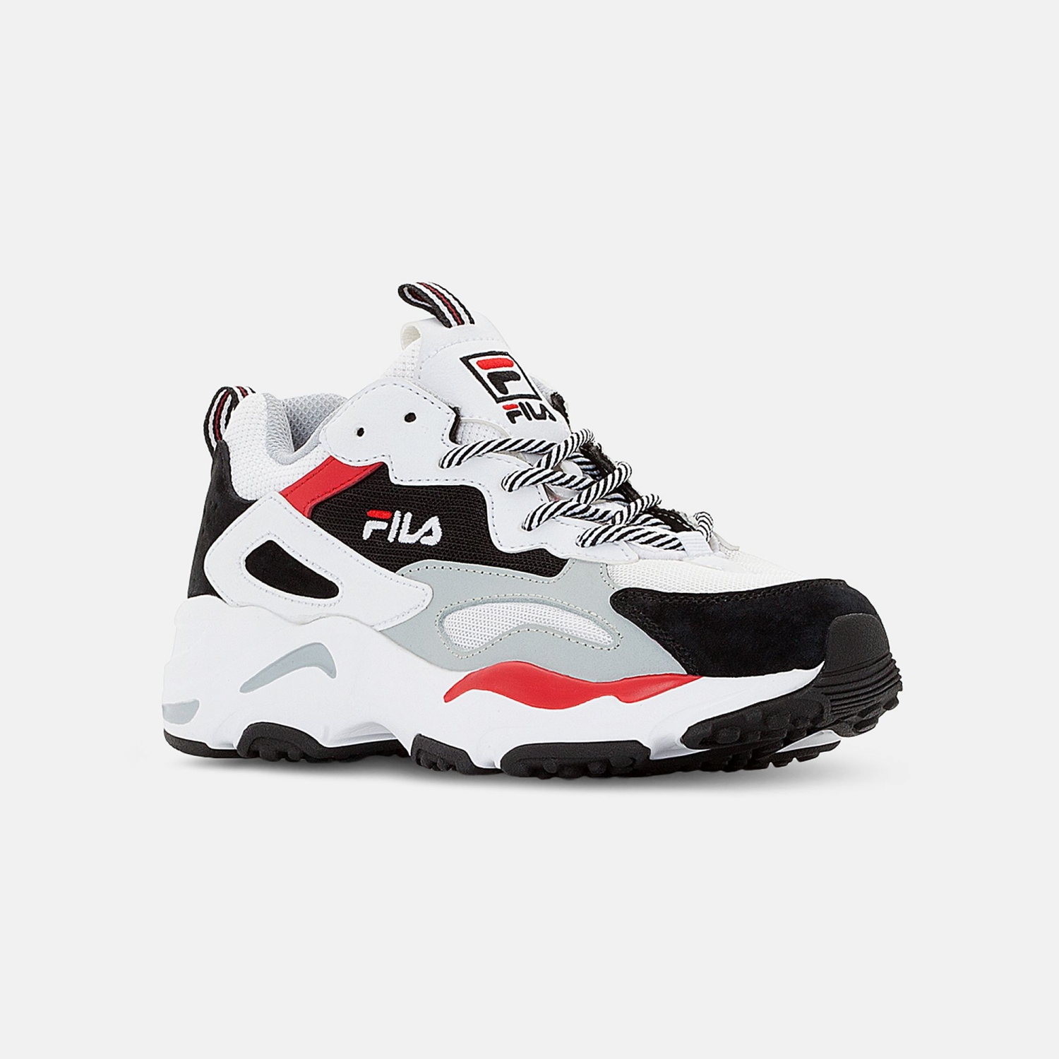 Fila Ray Tracer Wmn white-black-high rise - black-white | FILA Official