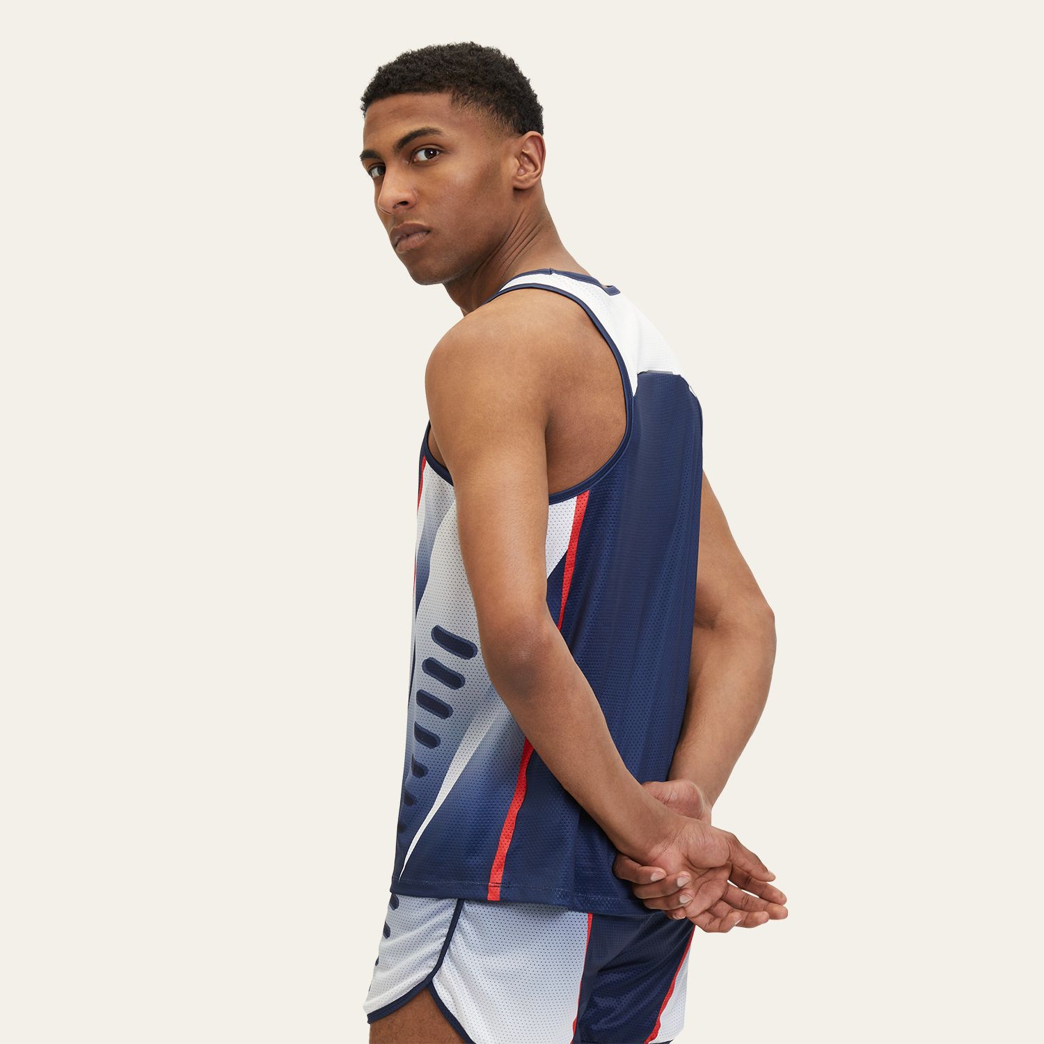 Fila RIEZ running tank black iris Bild 2