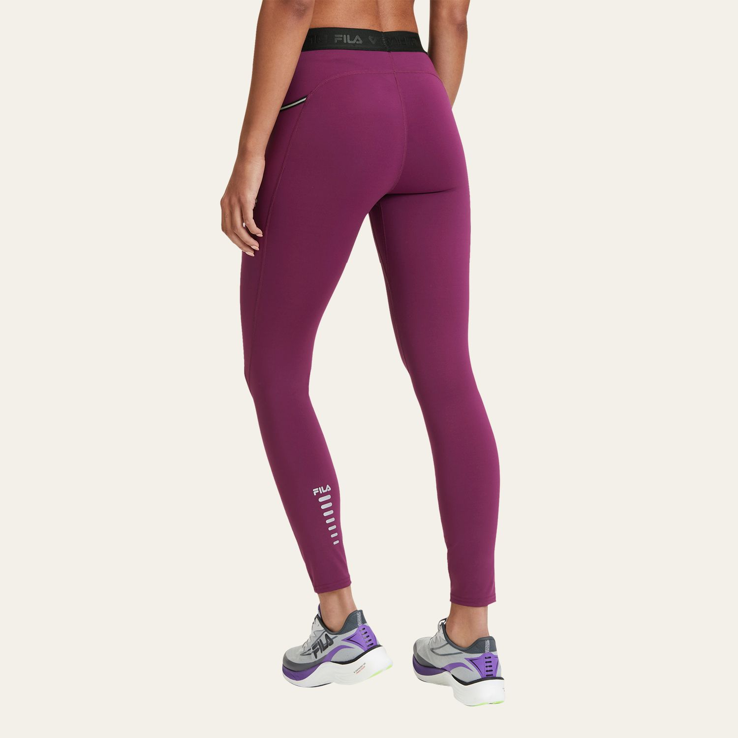 Fila ROSES running tights Plum Caspia Bild 2