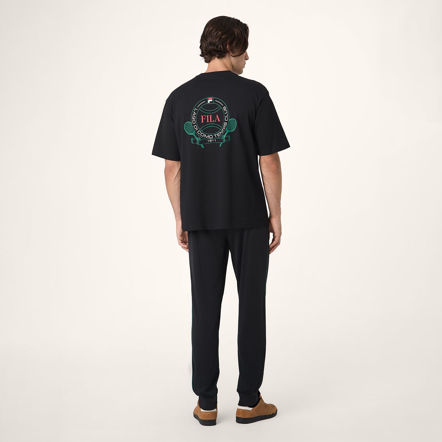 Fila SAGANO REGULAR TRACK PANTS black Bild 2