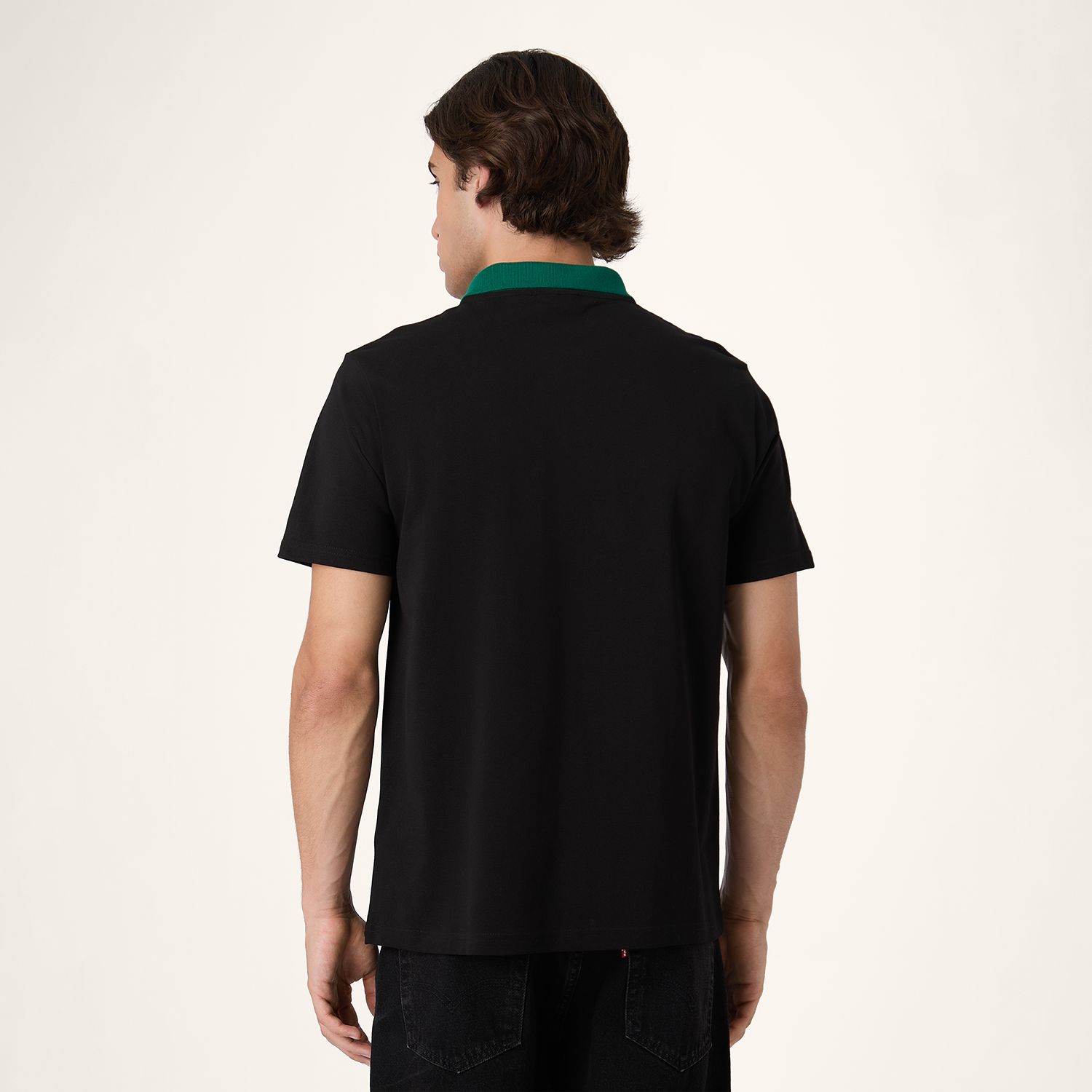 Fila SAGANO relaxed taped polo shirt Bild 2
