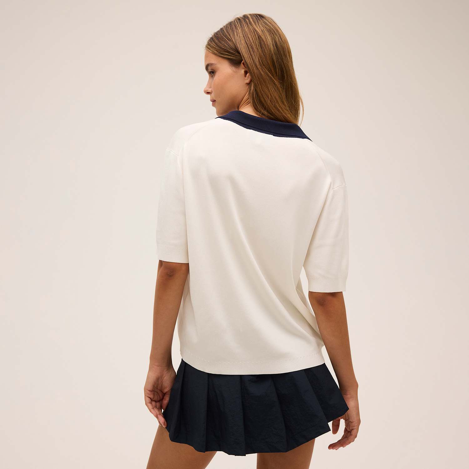 Fila SENNES relaxed fine knitted polo shirt Bild 2