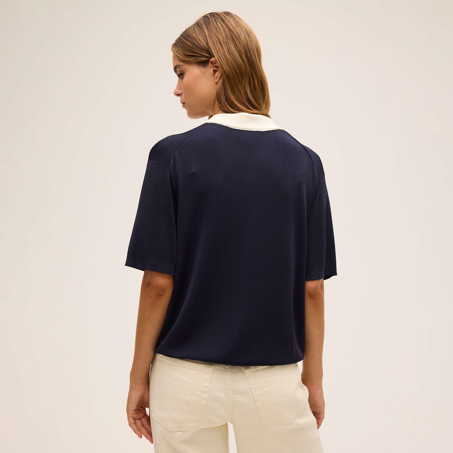 Fila SENNES relaxed fine knitted polo shirt Bild 2