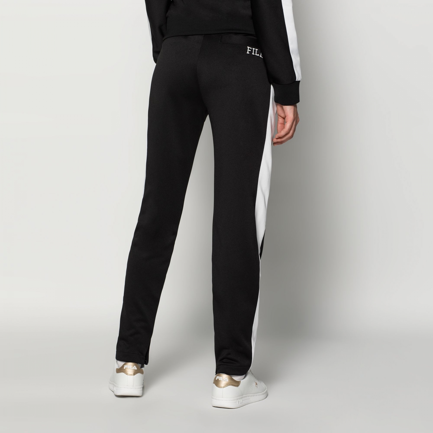 Fila Side panel pants harmony wmn black and white FILA Official