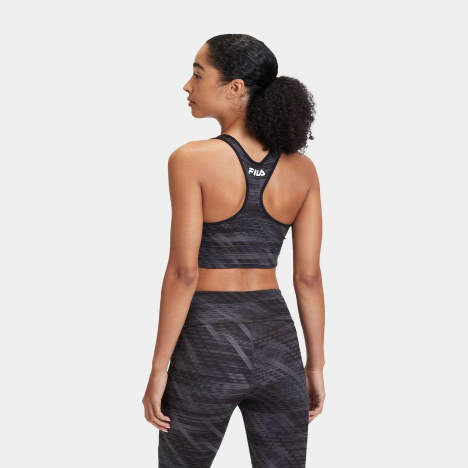 Fila TRESCINE AOP bra Grey Urban Jungle Bild 2