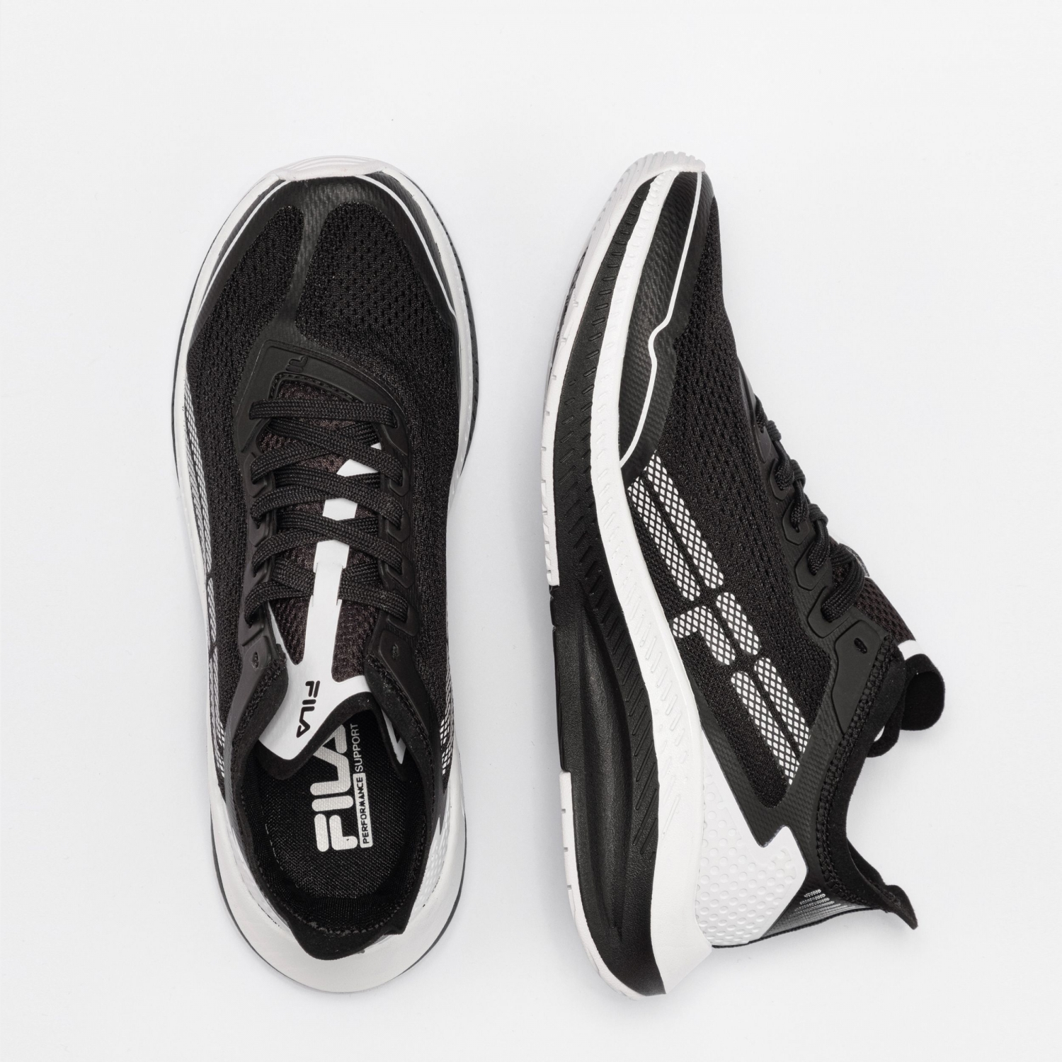 Fila Wavelet Pro Wmn - black-white | FILA Official