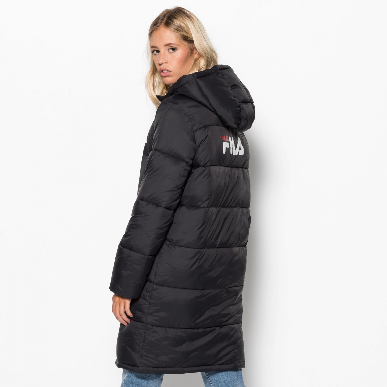 fila long padded jacket