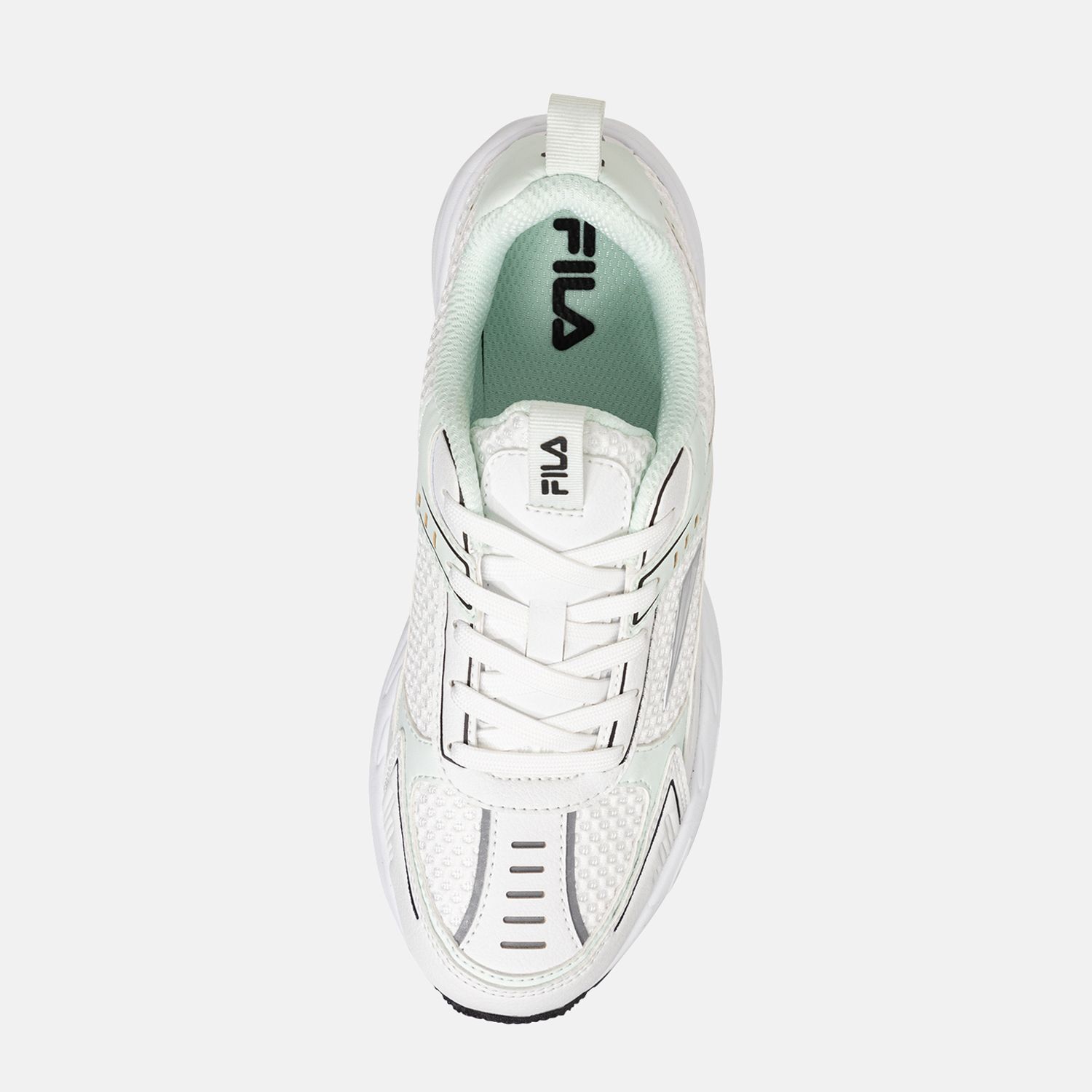Fila ray white pink mint online