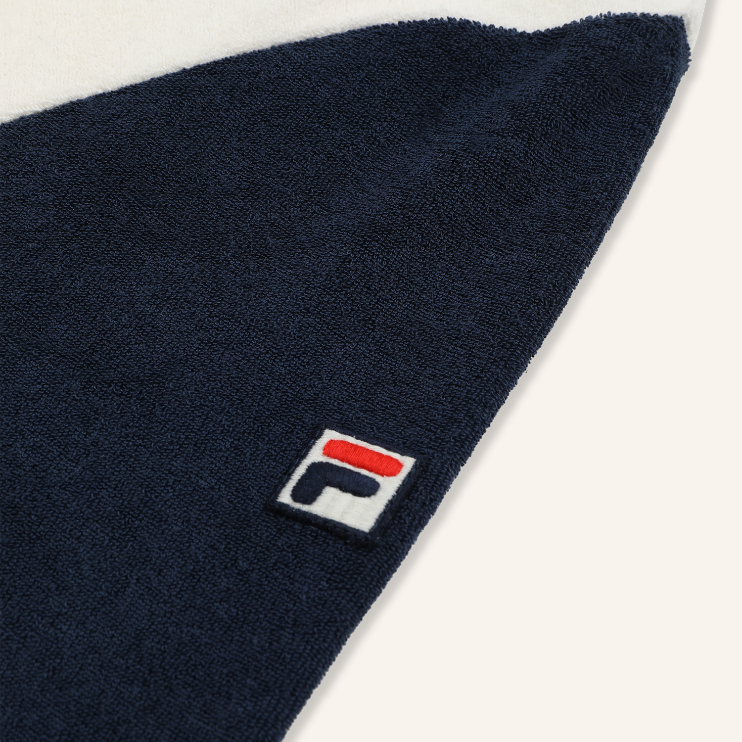 Fila ADRIANO fitted towelling track jacket Bild 3