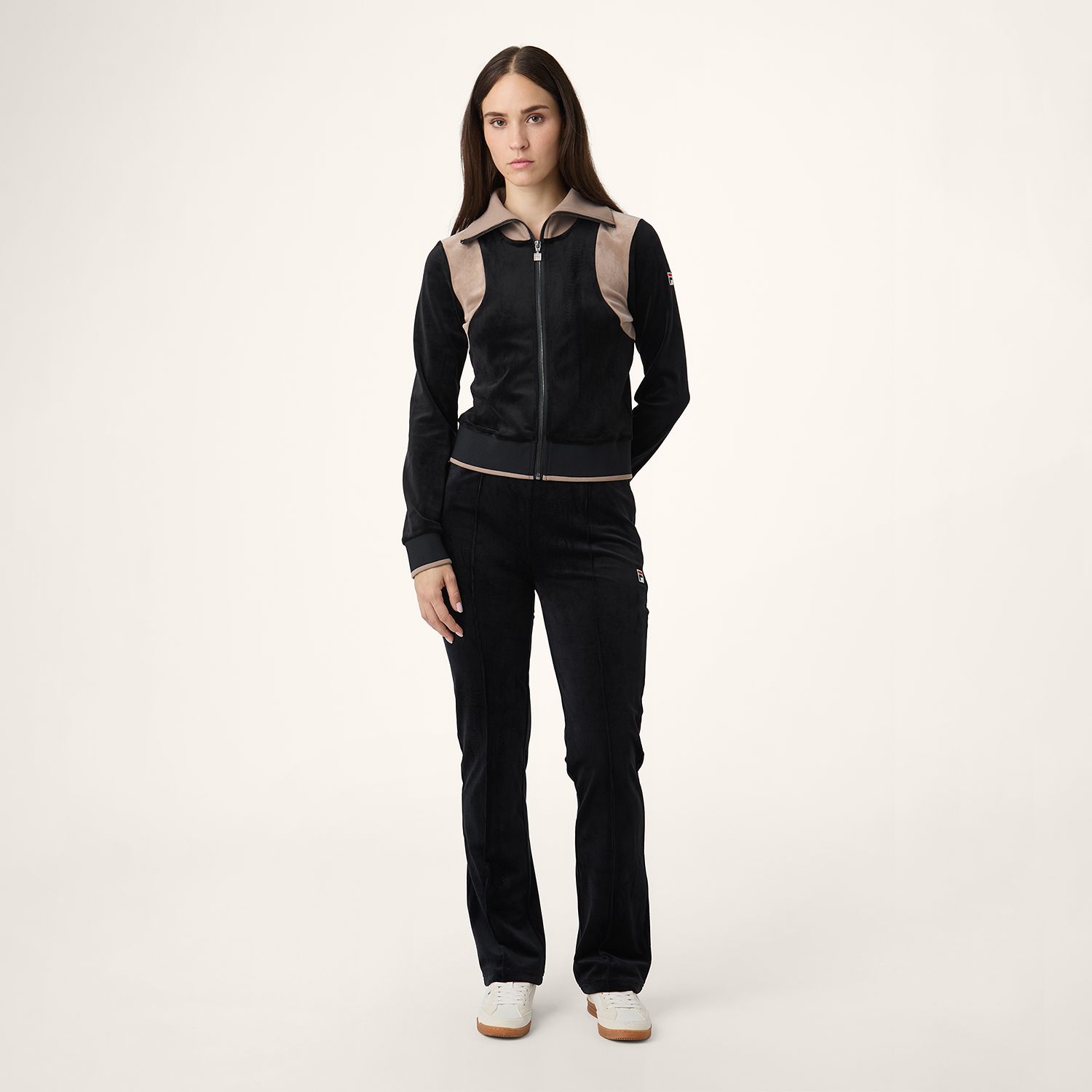 Fila ADRIANO slim velour track jacket Bild 3