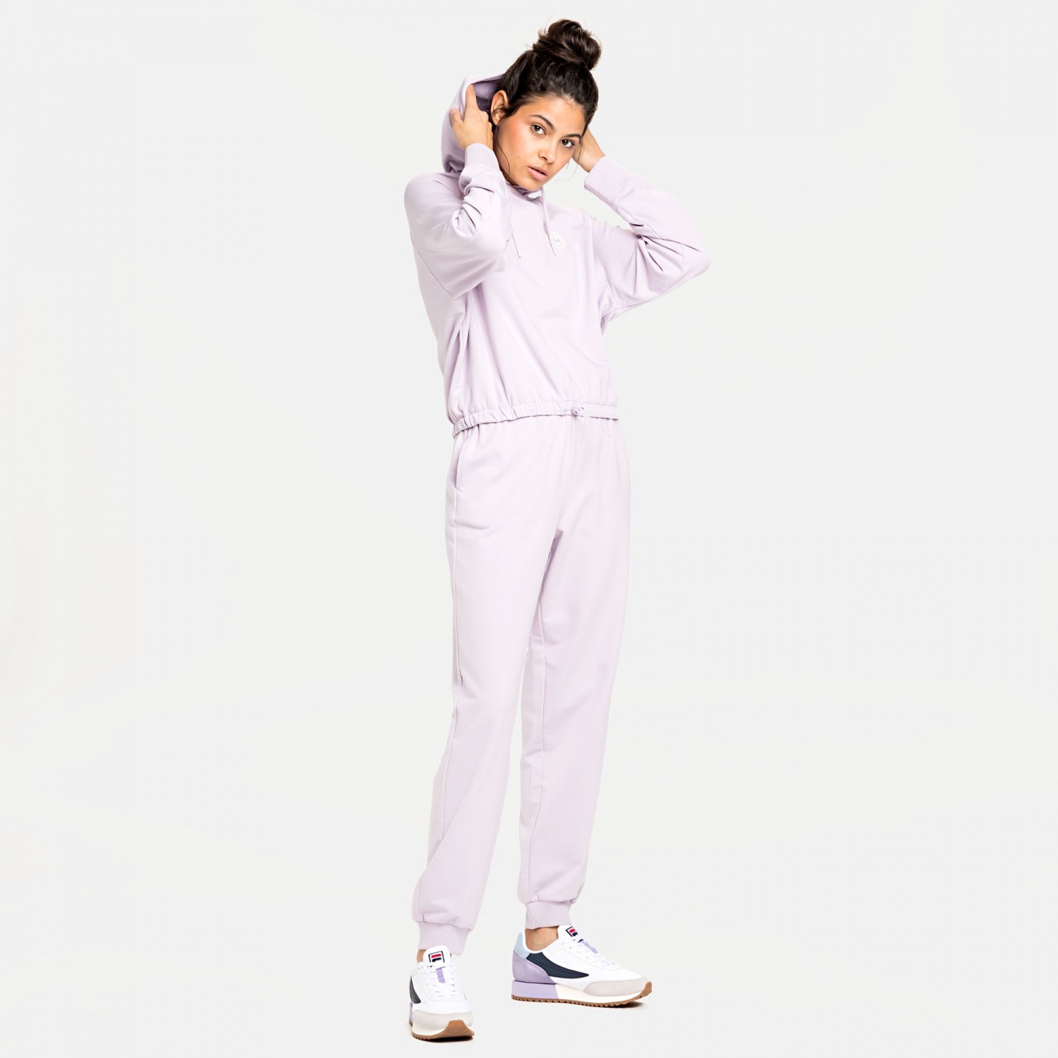 Fila Amara Cropped Hoody orchid-petal Bild 3