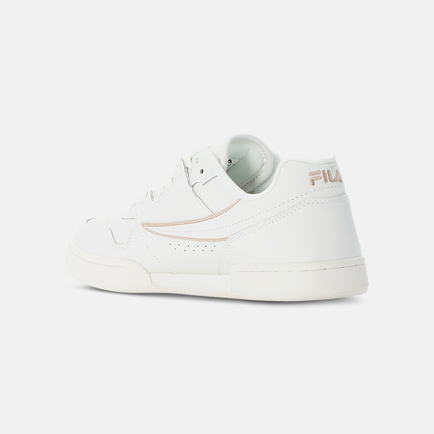 fila arcade low blanche