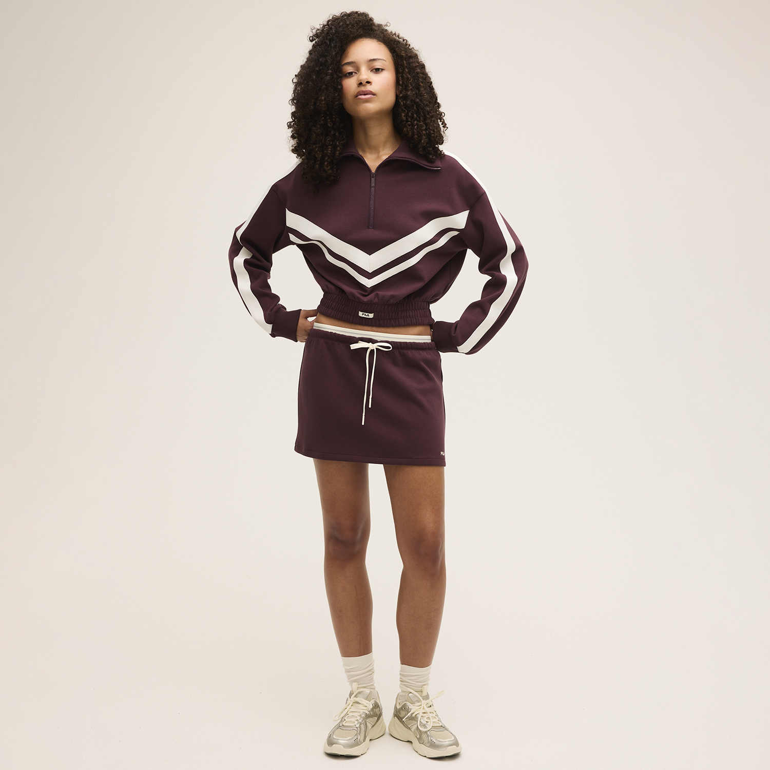 Fila AVIGNA elastic waist short skirt Bild 3