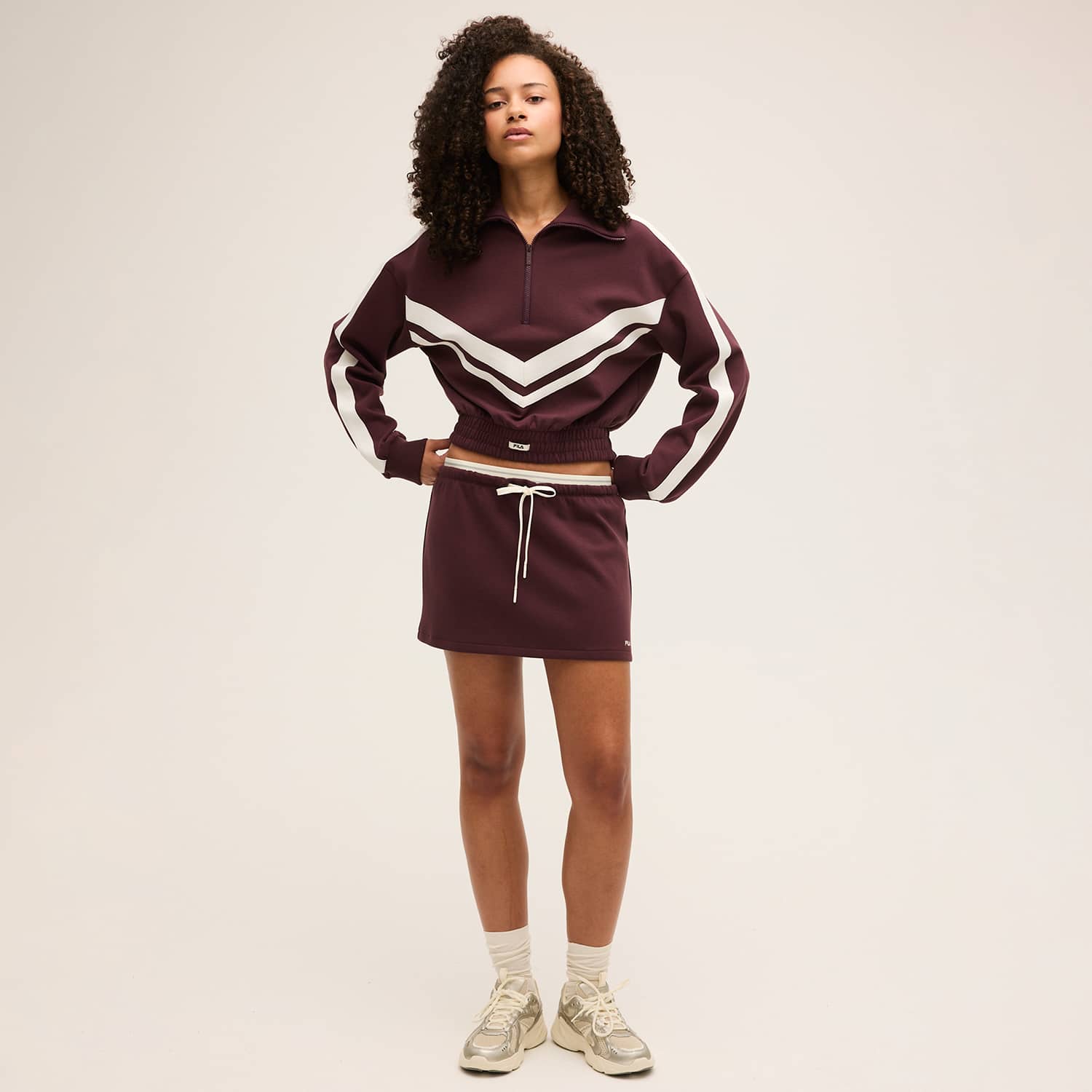 Fila AVIGNA elastic waist short skirt Bild 3